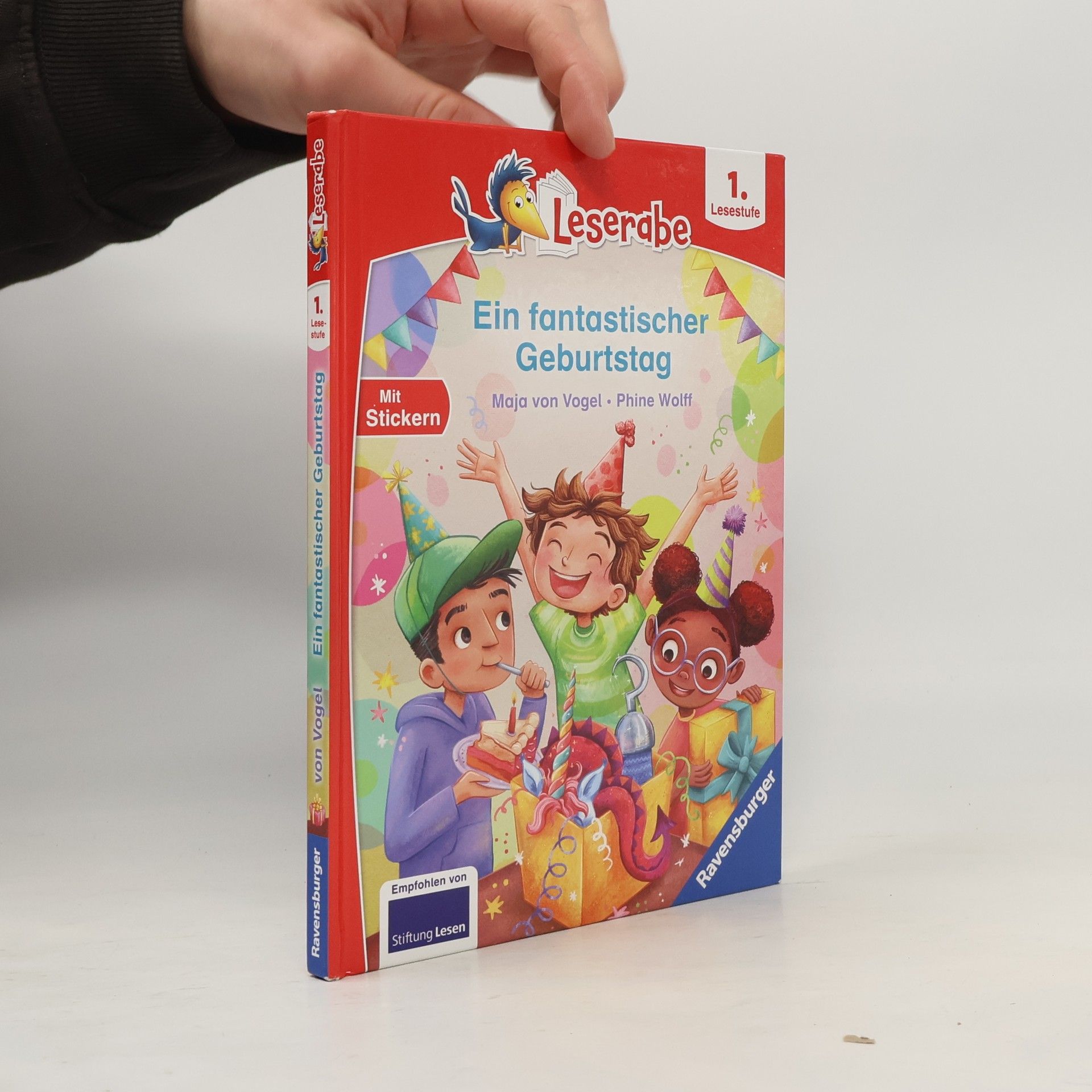 Maja von Vogel Ein fantastischer Geburtstag - lesen lernen mit dem Leserabe - Erstlesebuch - Kinderbuch ab 6 Jahren - Lesen lernen 1. Klasse Ju