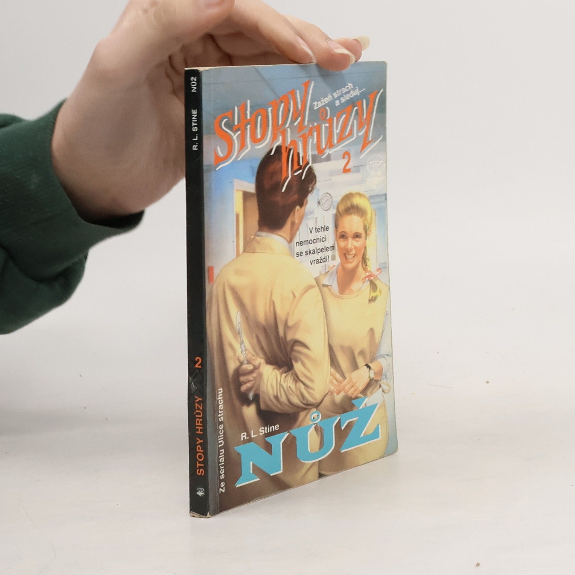 R. L. Stine Nůž. Stopy hrůzy 2