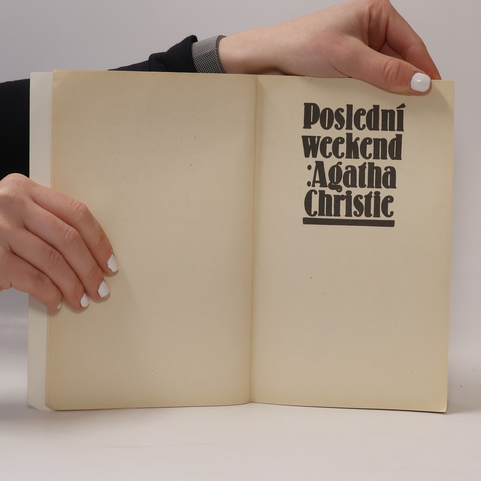 Agatha Christie Poslední Weekend