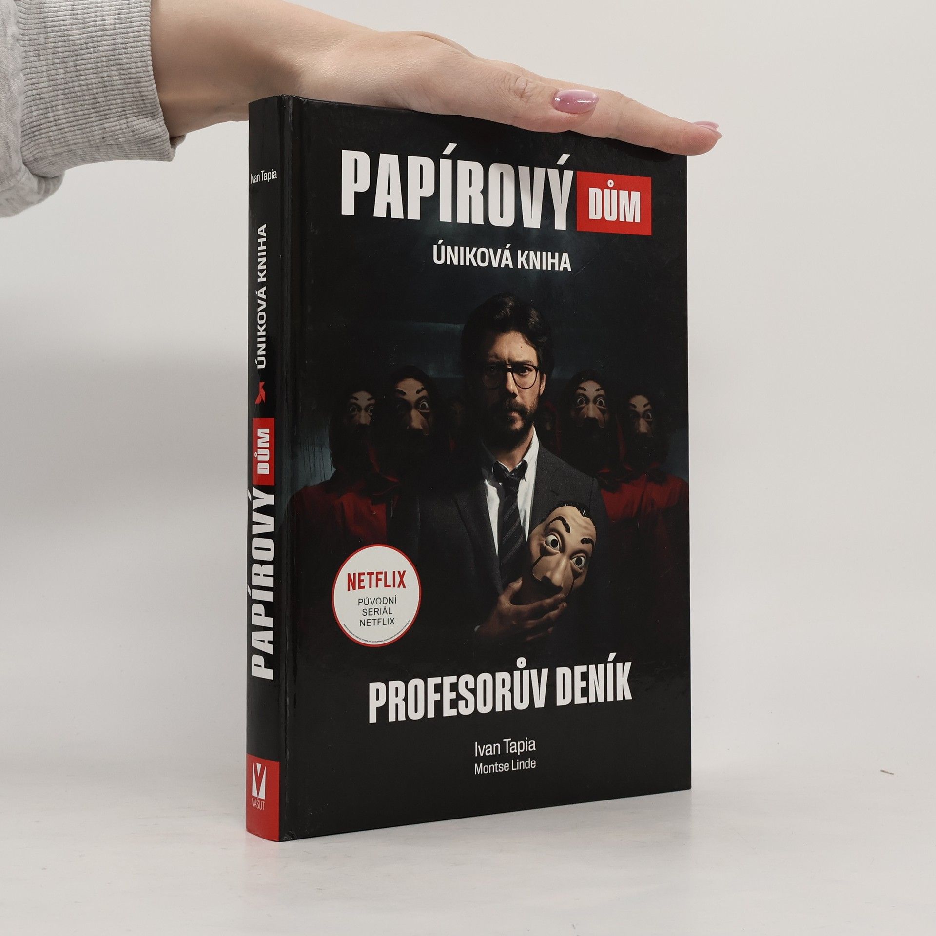 Papírový dům : úniková kniha. Profesorův deník