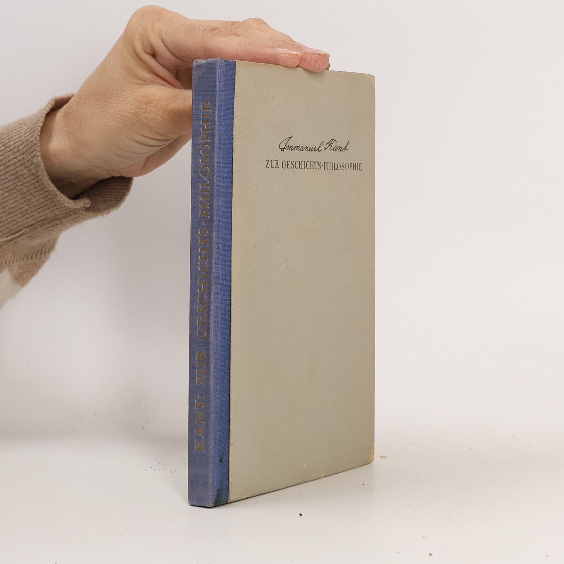 Immanuel Kant Zur Geschichts Philosophie