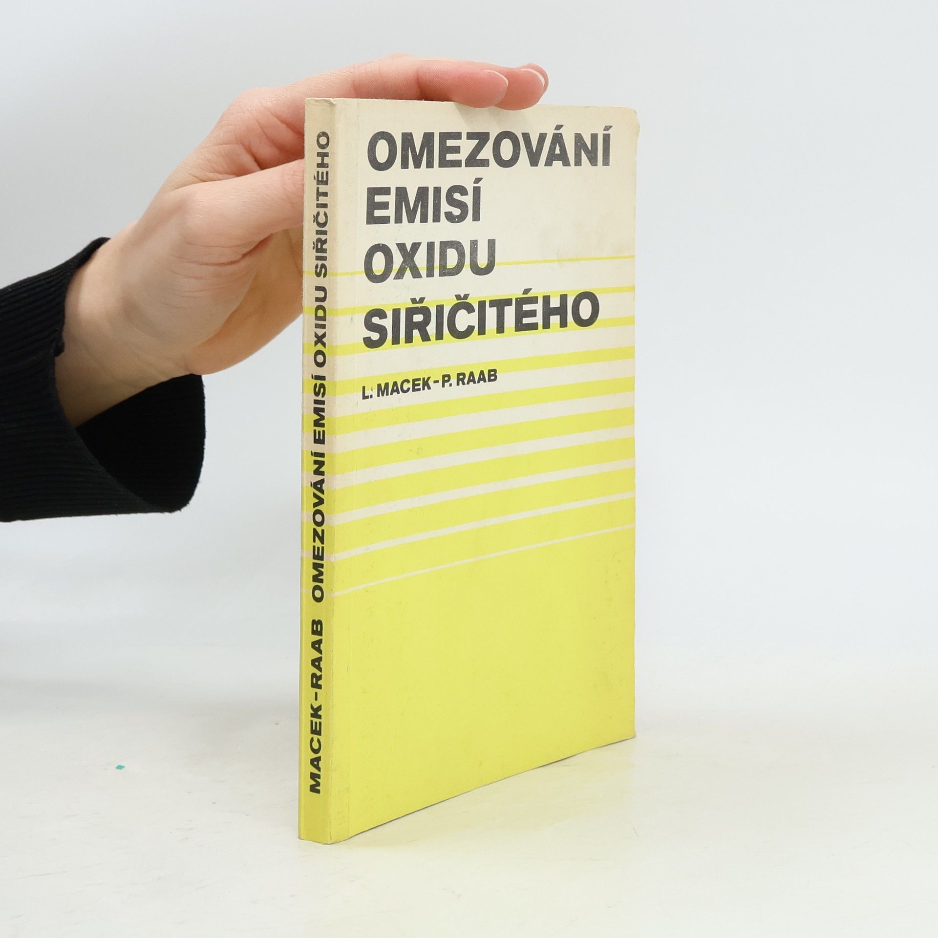 Ladislav Macek Omezování emisí oxidu siřičitého