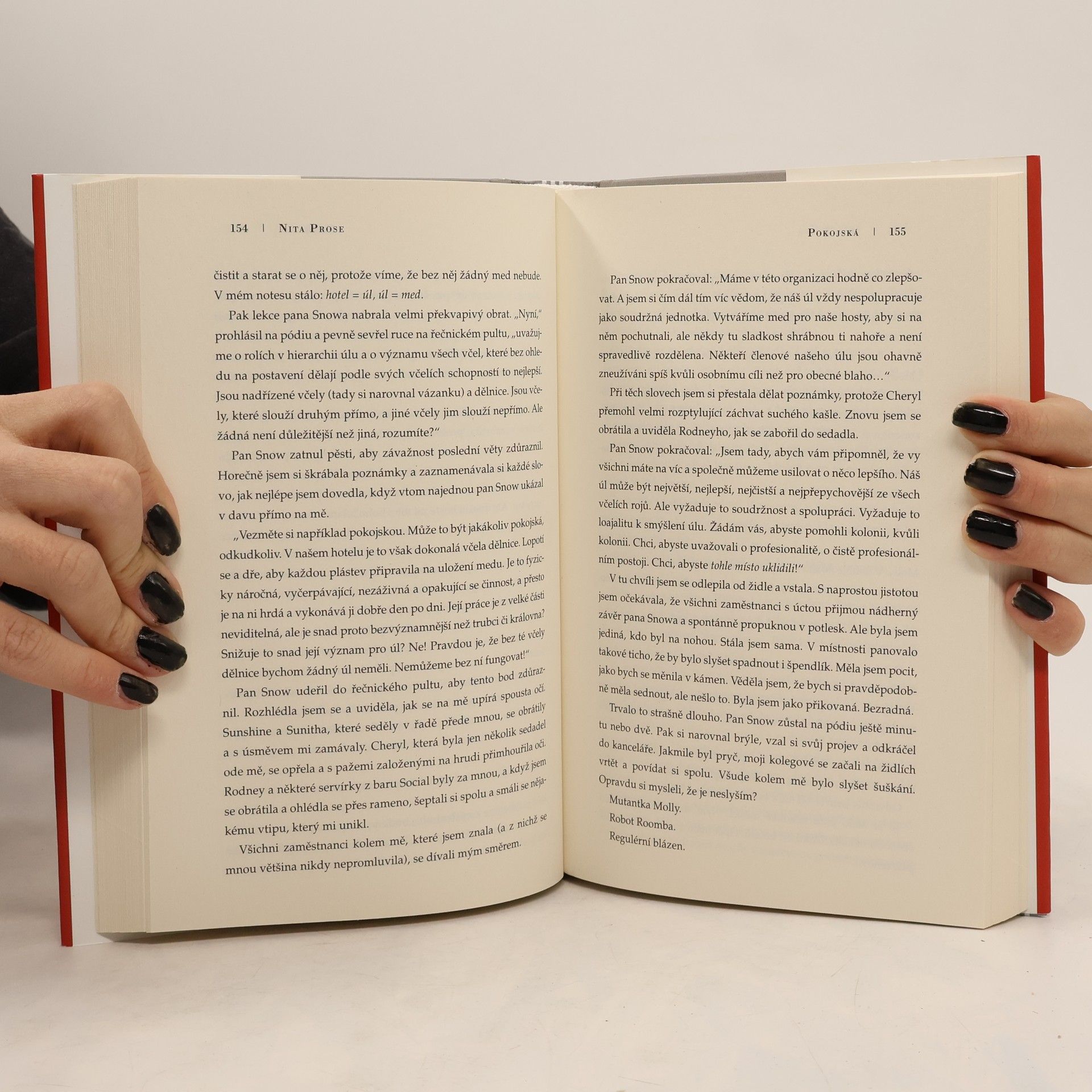 Nita Prose Pokojská: vy ji nevidíte, ale ona vidí vás...