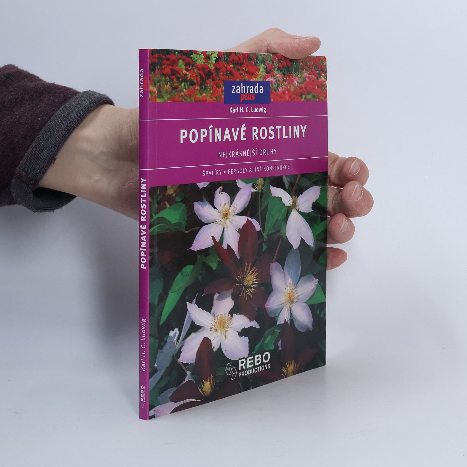 Karl H. C. Ludwig Popínavé rostliny. Nejkrásnější druhy. Špalíry, pergoly a jiné konstrukce