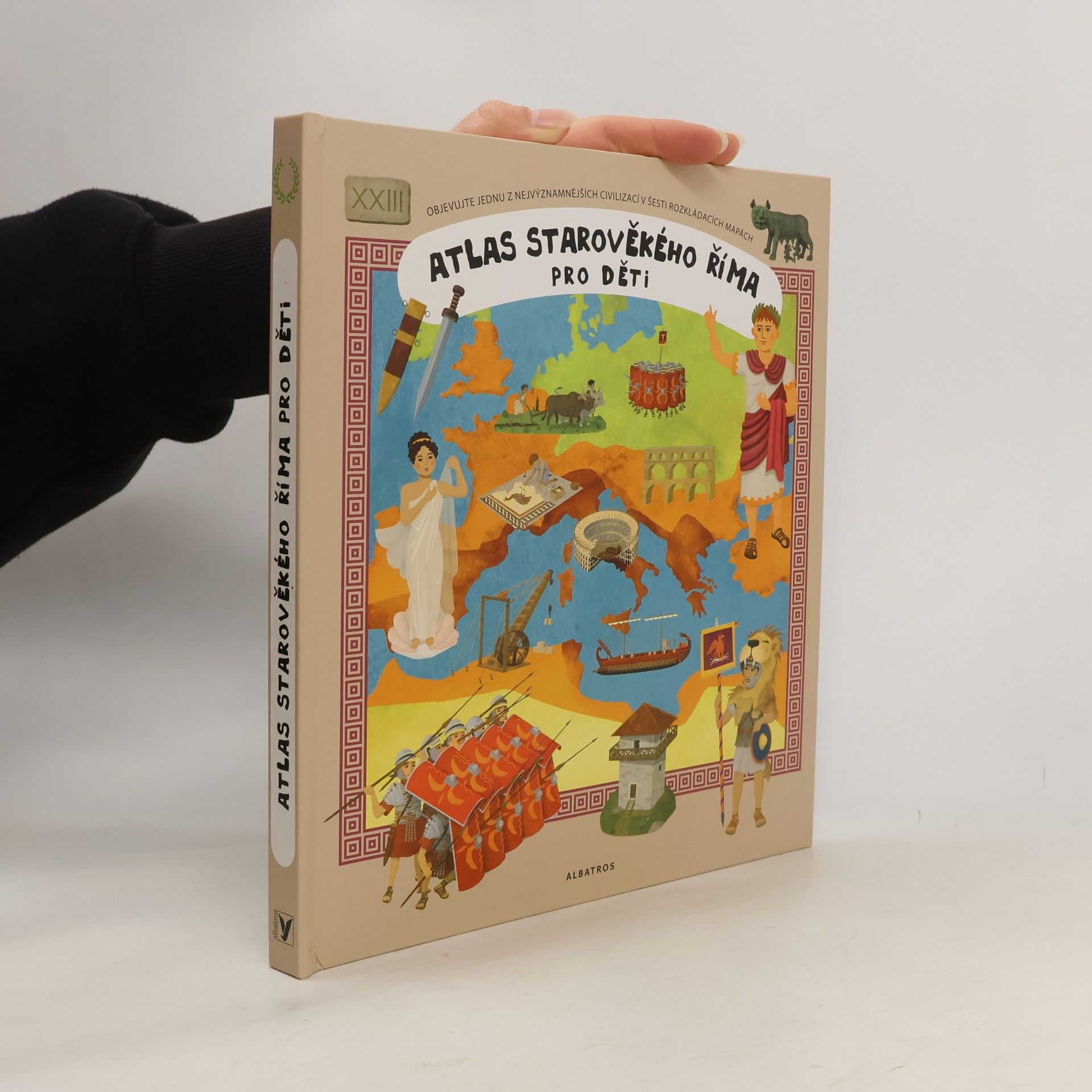 Tomáš Tůma Atlas starověkého Říma pro děti