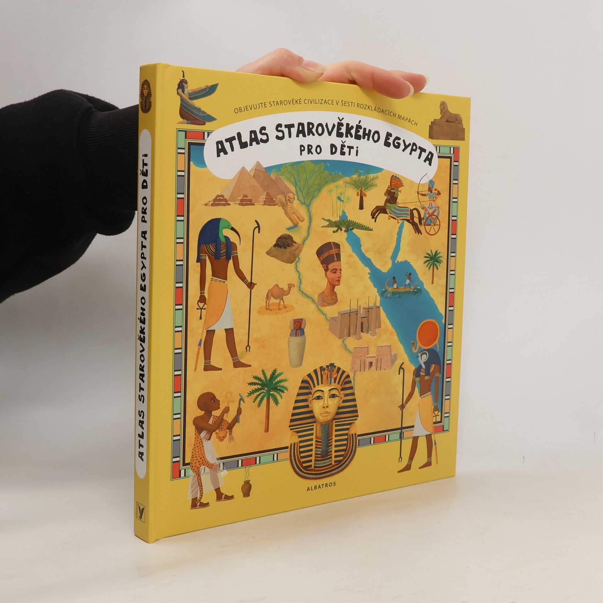 Oldřich Růžička Atlas starověkého Egypta pro děti