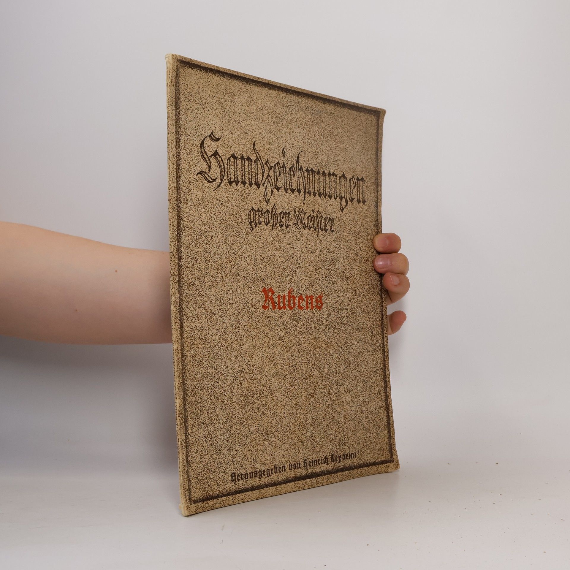 Handzeichnungen grosser Meister. Rubens