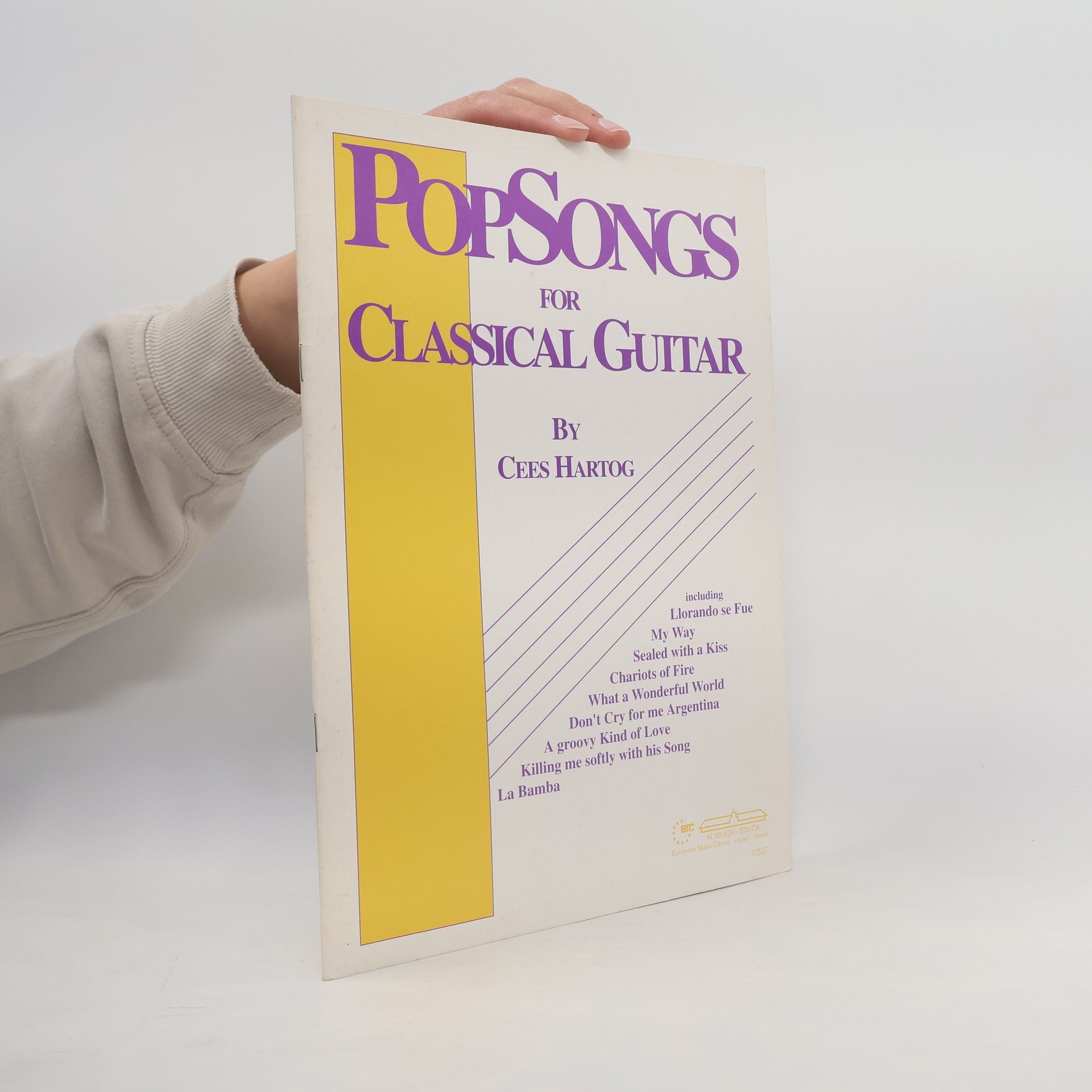 CEES HARTOG Pop Songs for Classical Guitar