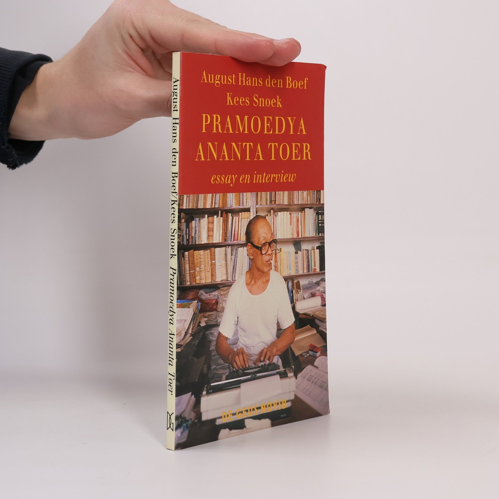 August Hans den Boef Pramoedya Ananta Toer