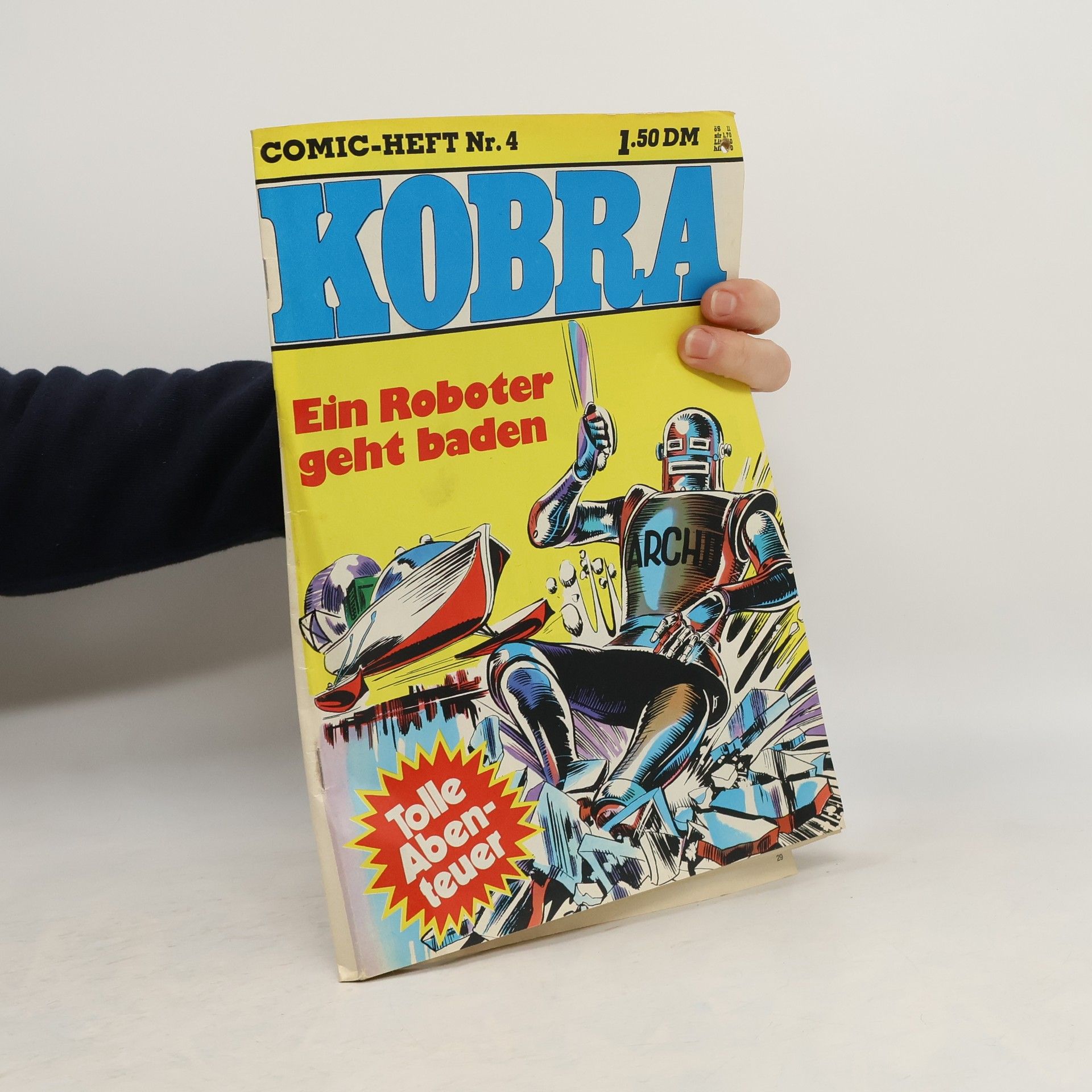 Various authors Kobra 4. Ein Roboter geht baden