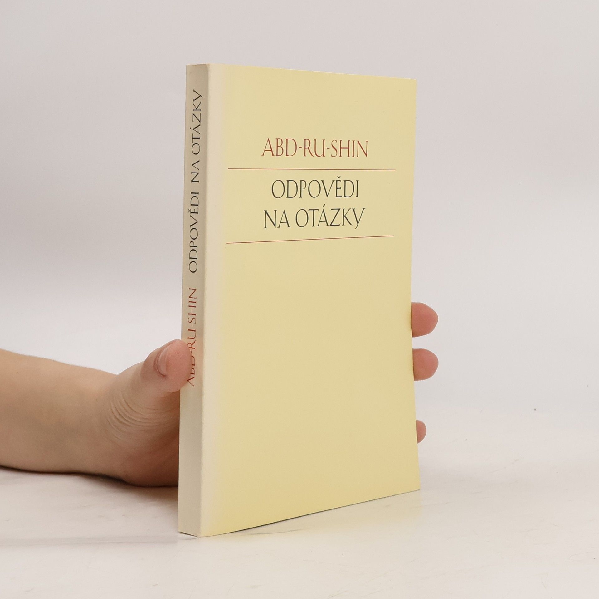 Abd Ru Shin Odpovědi na otázky