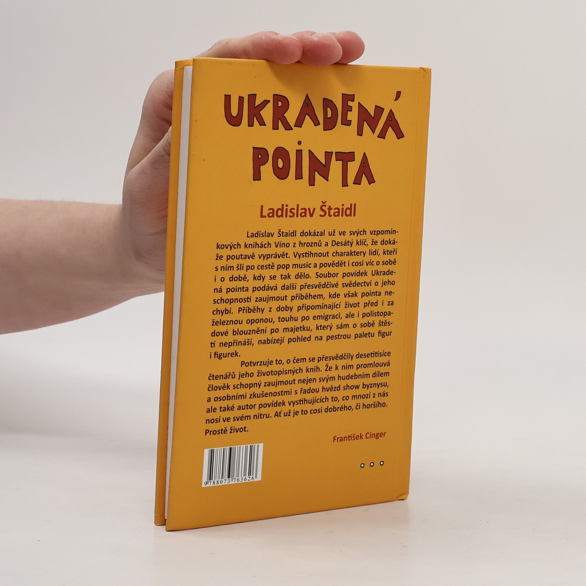 Ladislav Štaidl Ukradená pointa