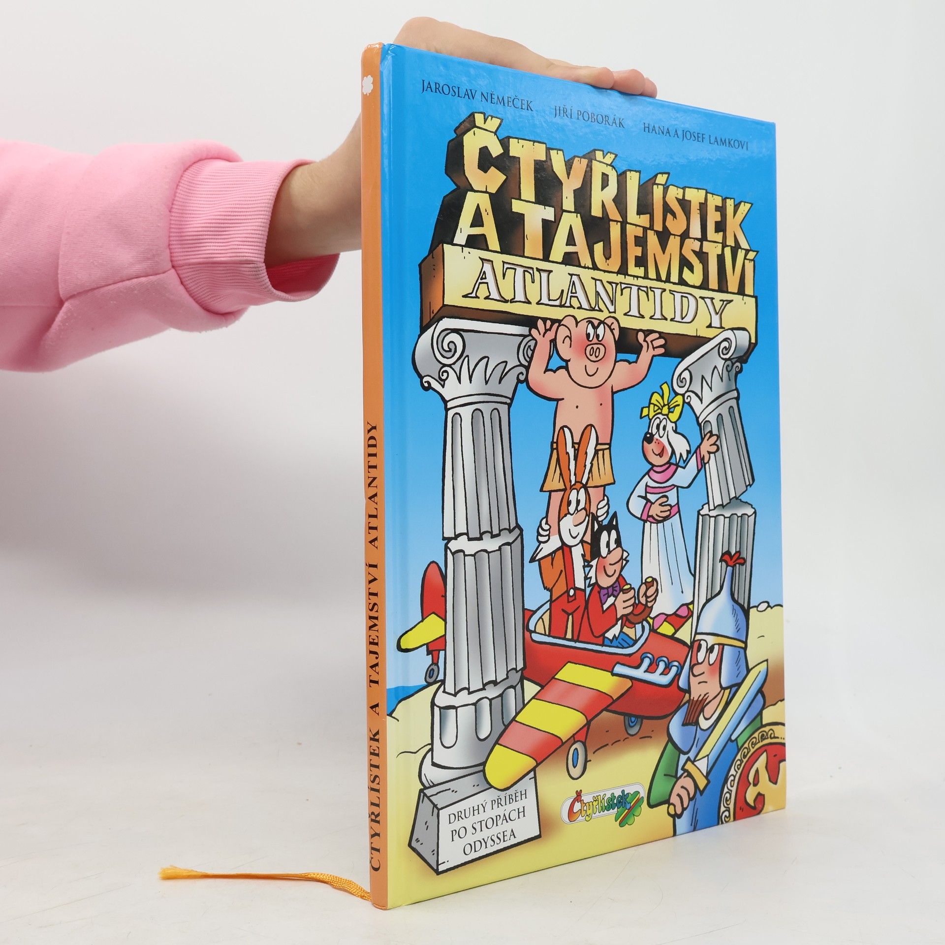 Čtyřlístek a tajemství Atlantidy : druhý příběh Po stopách Odyssea