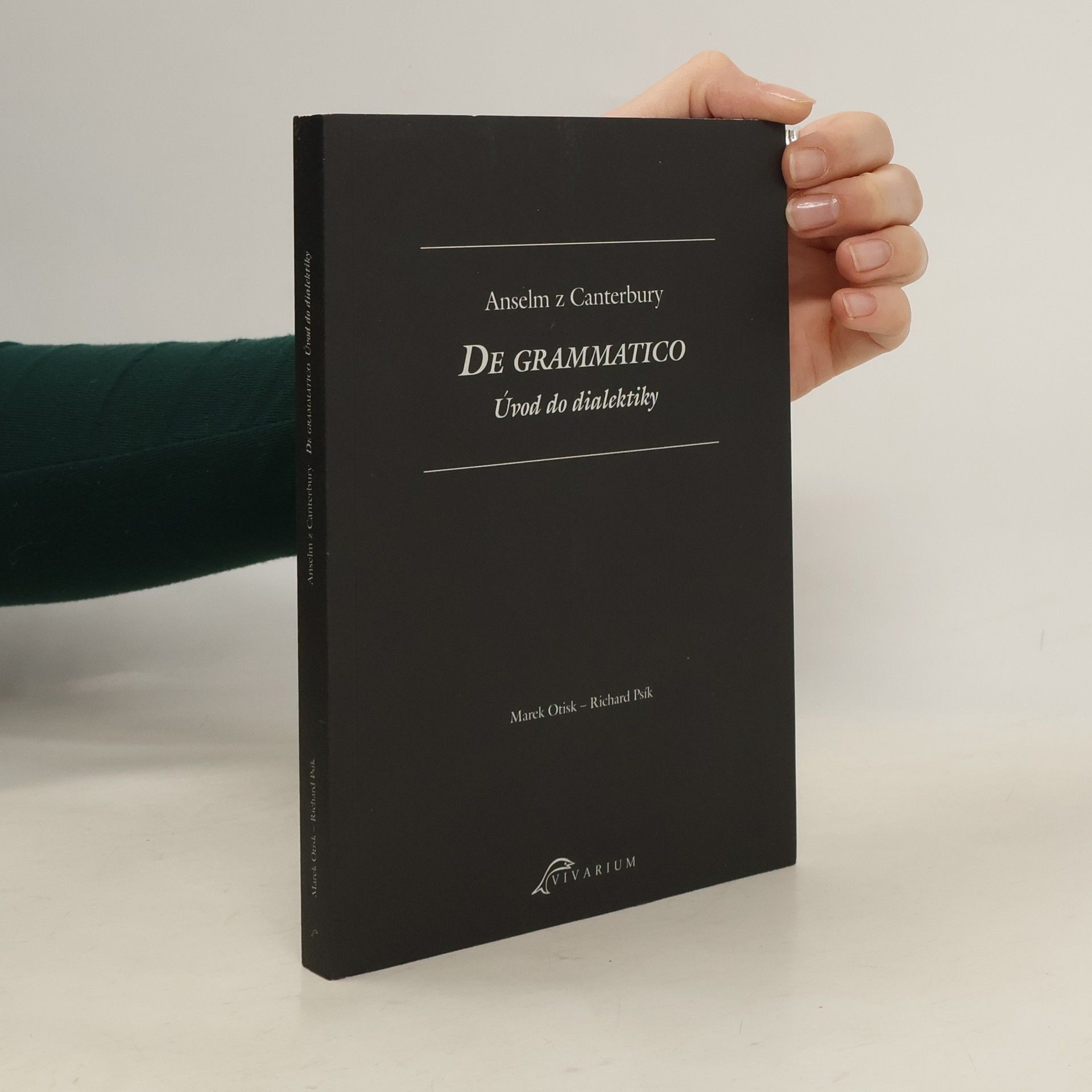 Anselm of Canterbury De grammatico. Úvod do dialektiky