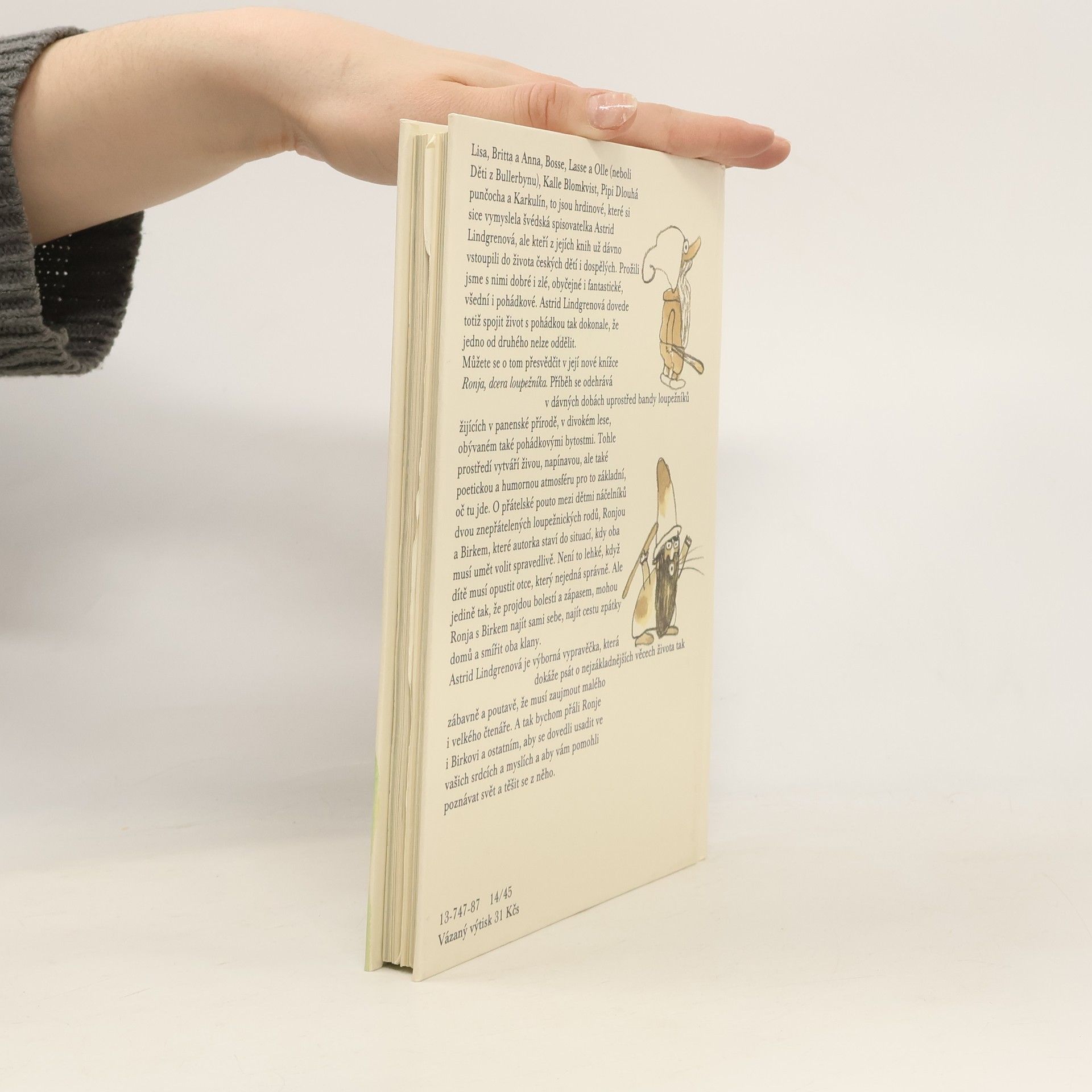 Astrid Lindgren Ronja, dcera loupežníka