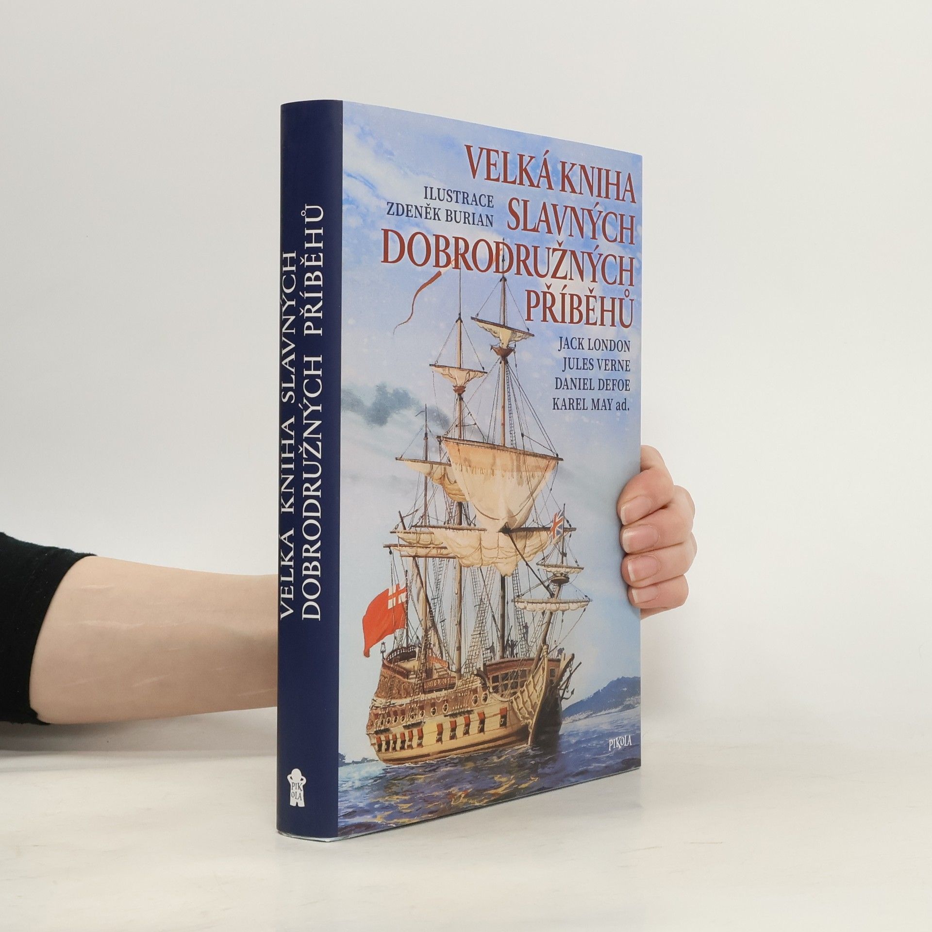 Vladimír Hulpach Velká kniha slavných dobrodružných příběhů