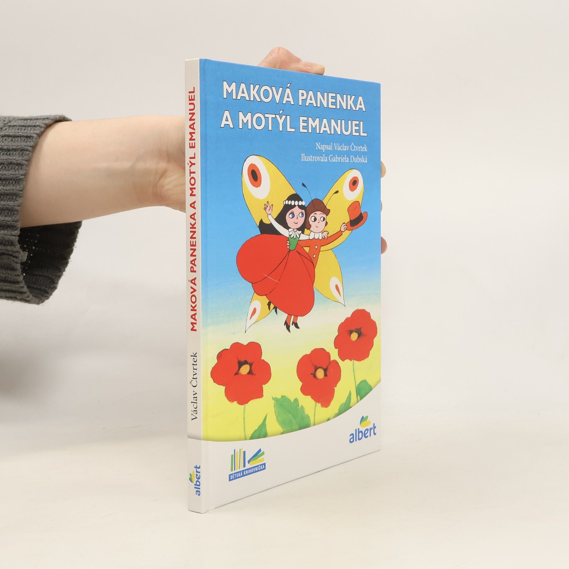 Maková panenka a motýl Emanuel