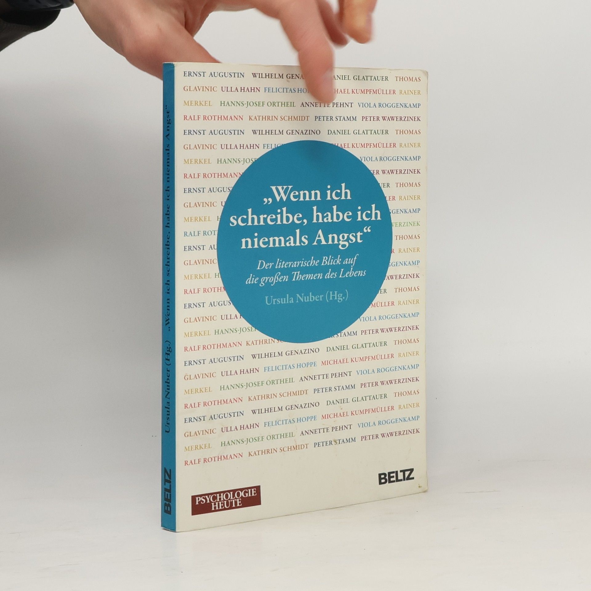 Ursula Nuber "Wenn ich schreibe, habe ich niemals Angst"