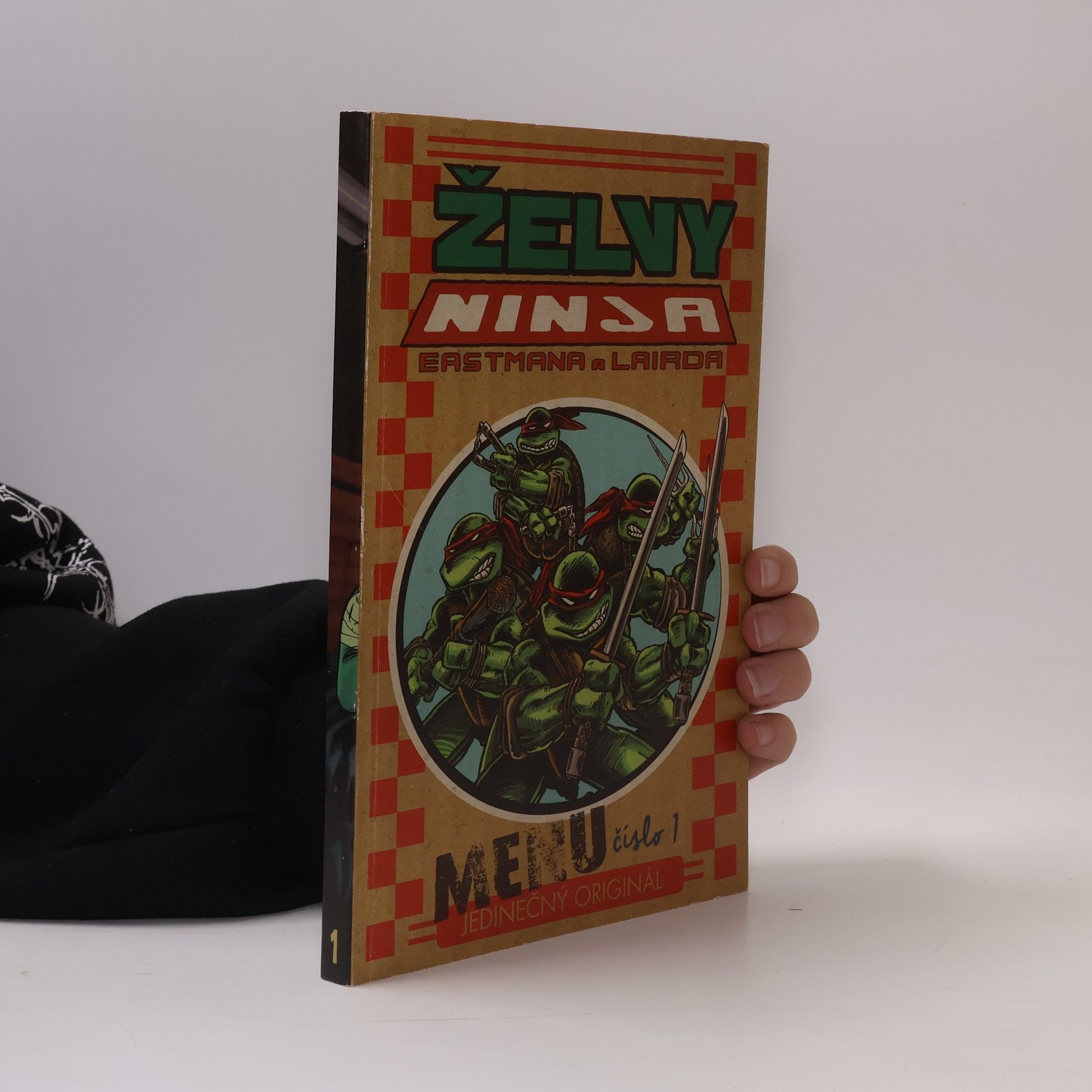 Želvy Ninja. Menu číslo 1