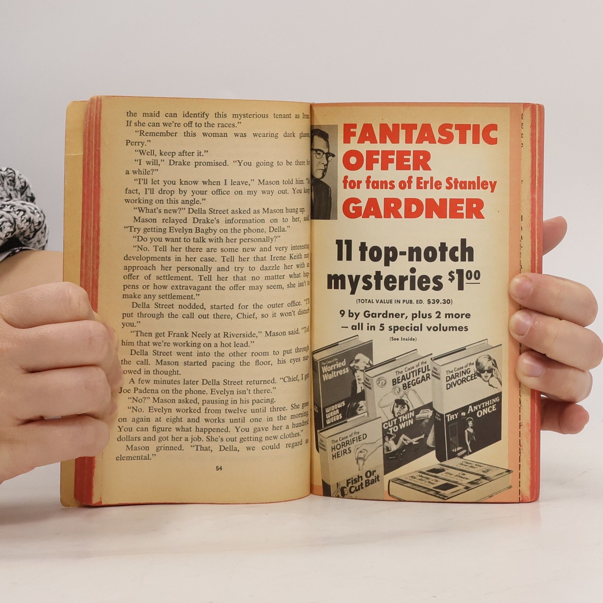 Erle Stanley Gardner Perry Mason. The Case of the Restless Redhead