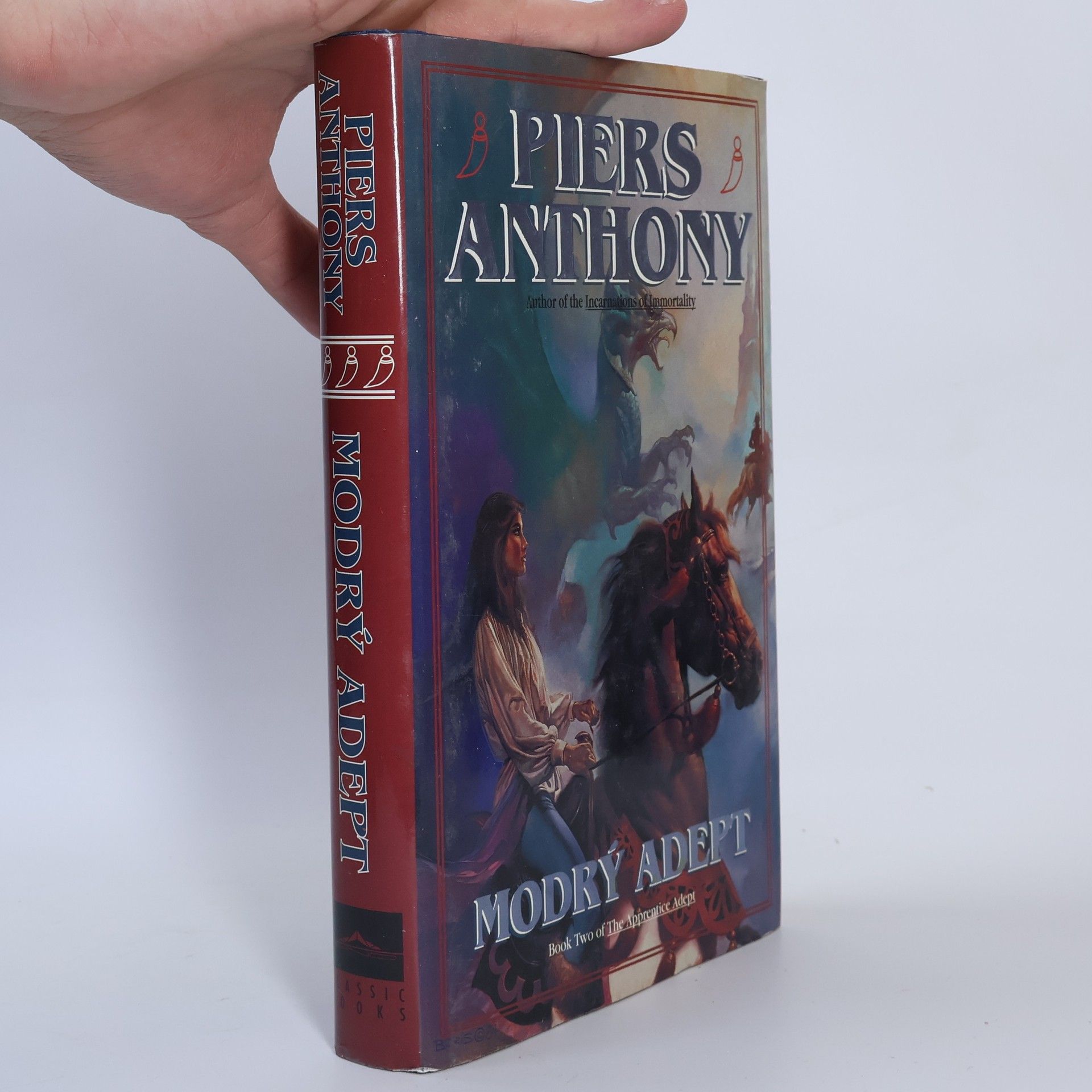 Piers Anthony Začínající adept 2. Modrý adept