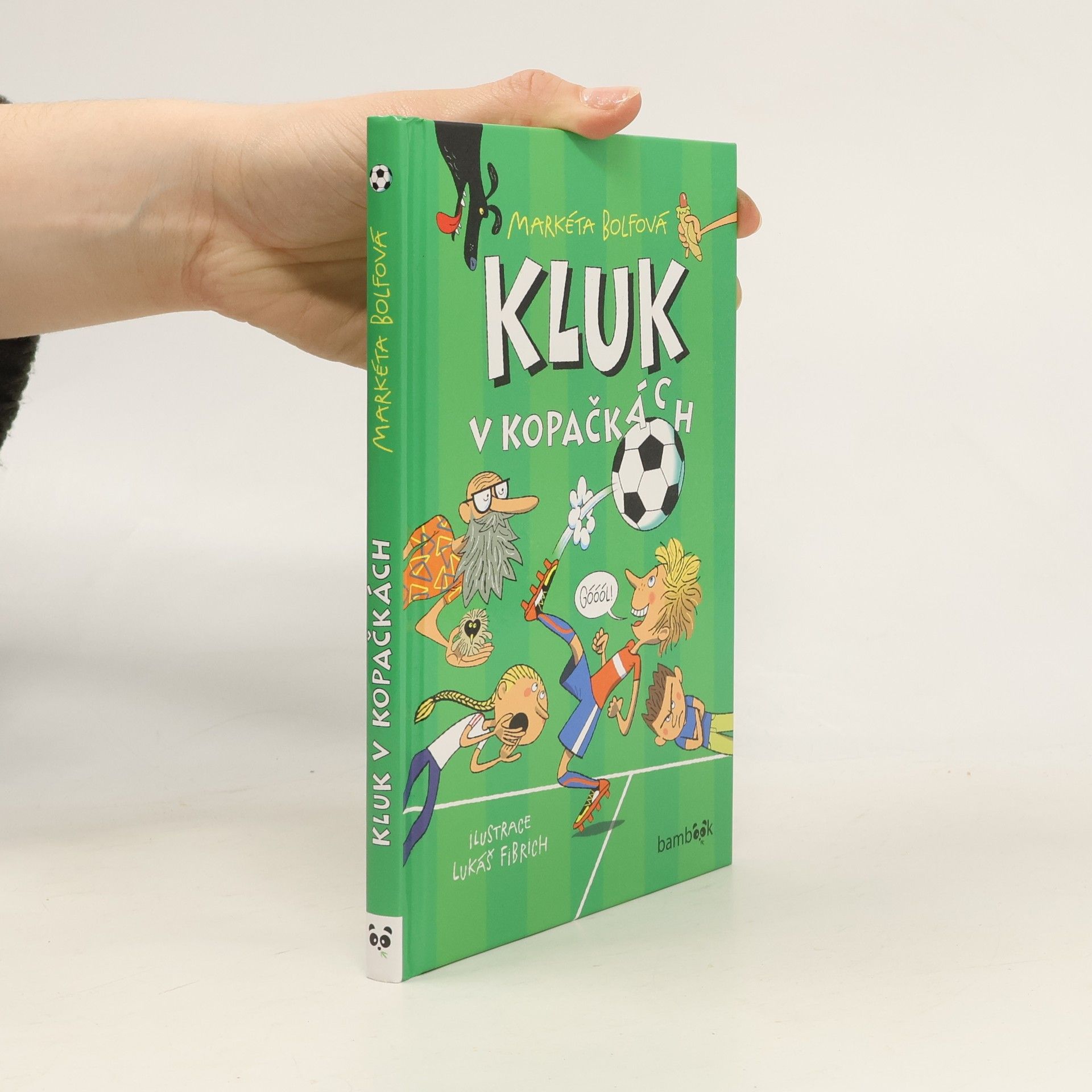 Lukáš Fibrich Kluk v kopačkách