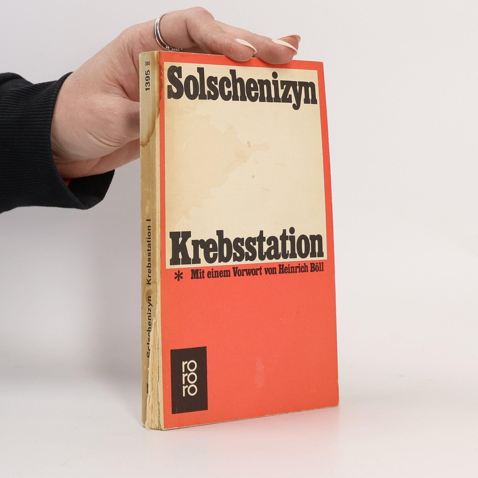 Alexander Issajewitsch Solschenizyn Krebsstation. Roman in zwei Büchern. Buch 1