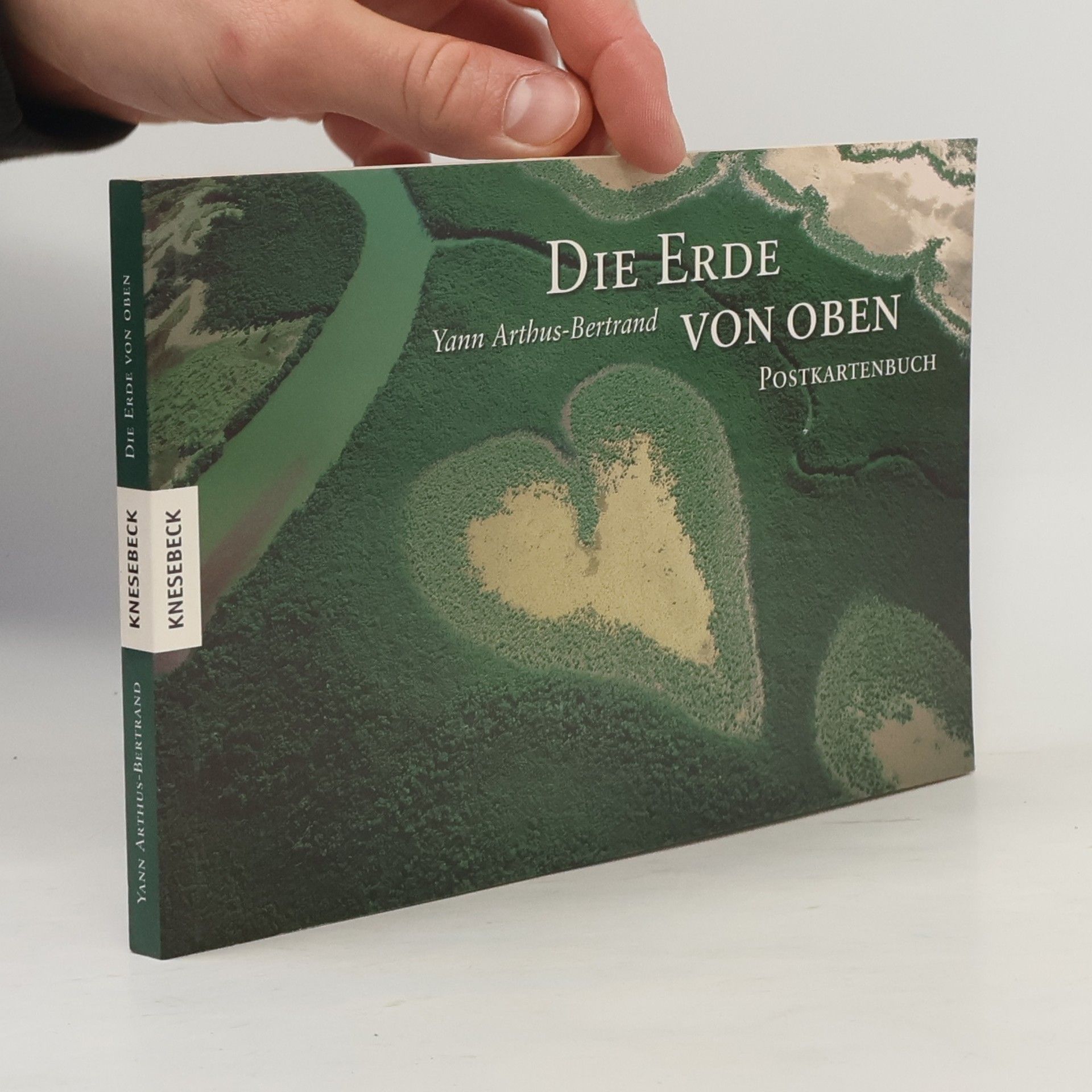 Die Erde von oben. Postkartenbuch.