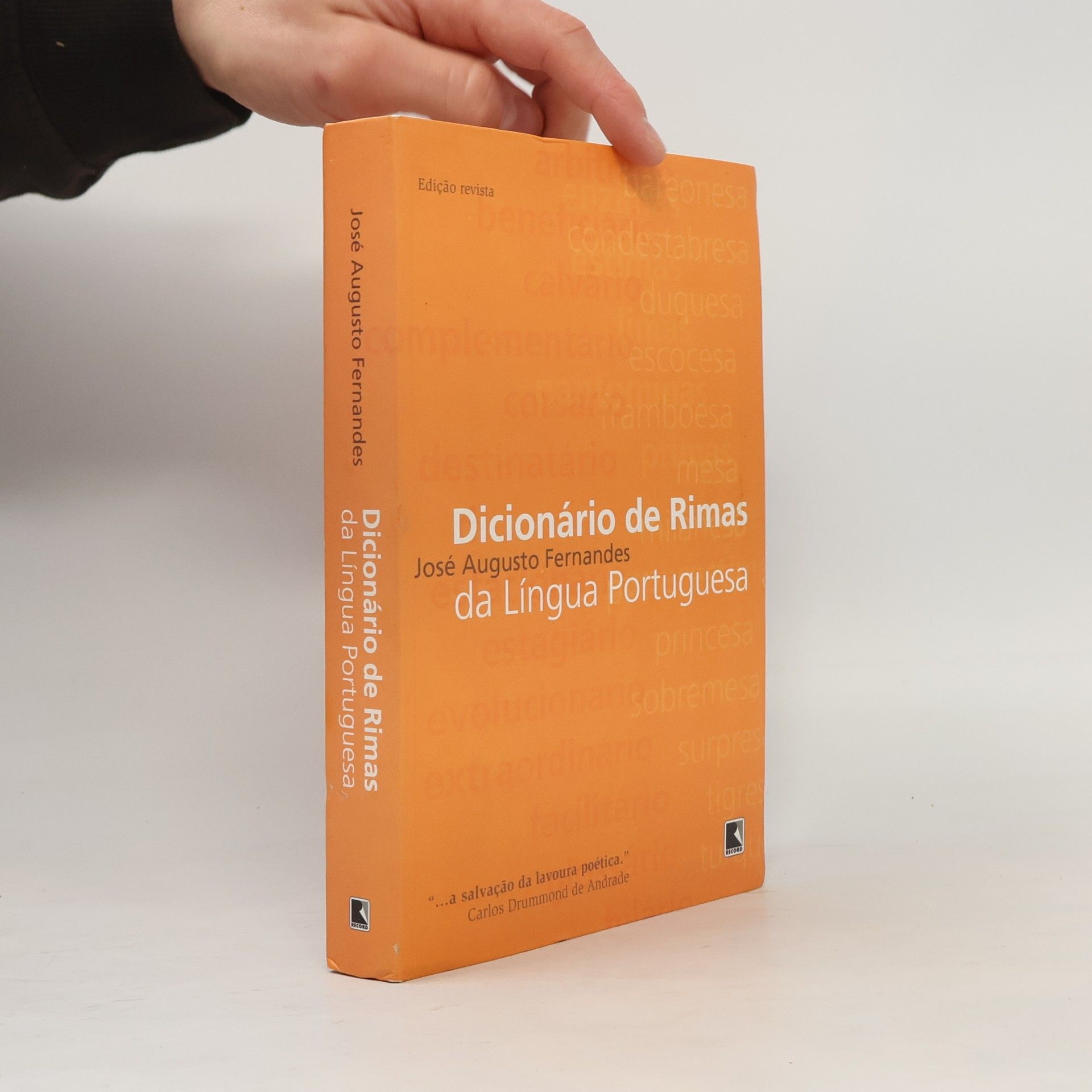 José Augusto Fernandes Dicionário de Rimas da Língua Portuguesa - edição revista