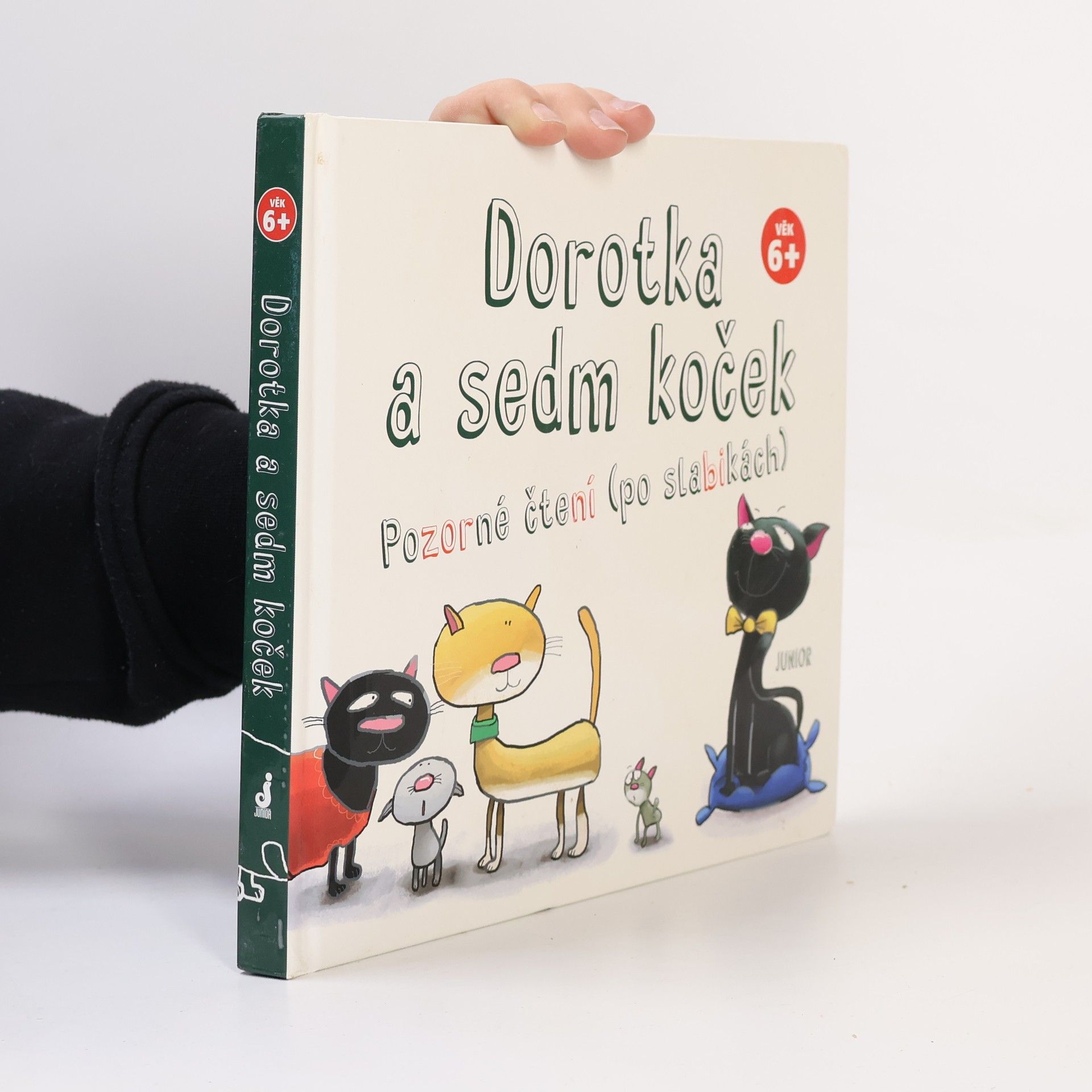 Joanna Krzyżanek Dorotka a sedm koček : pozorné čtení (po slabikách)