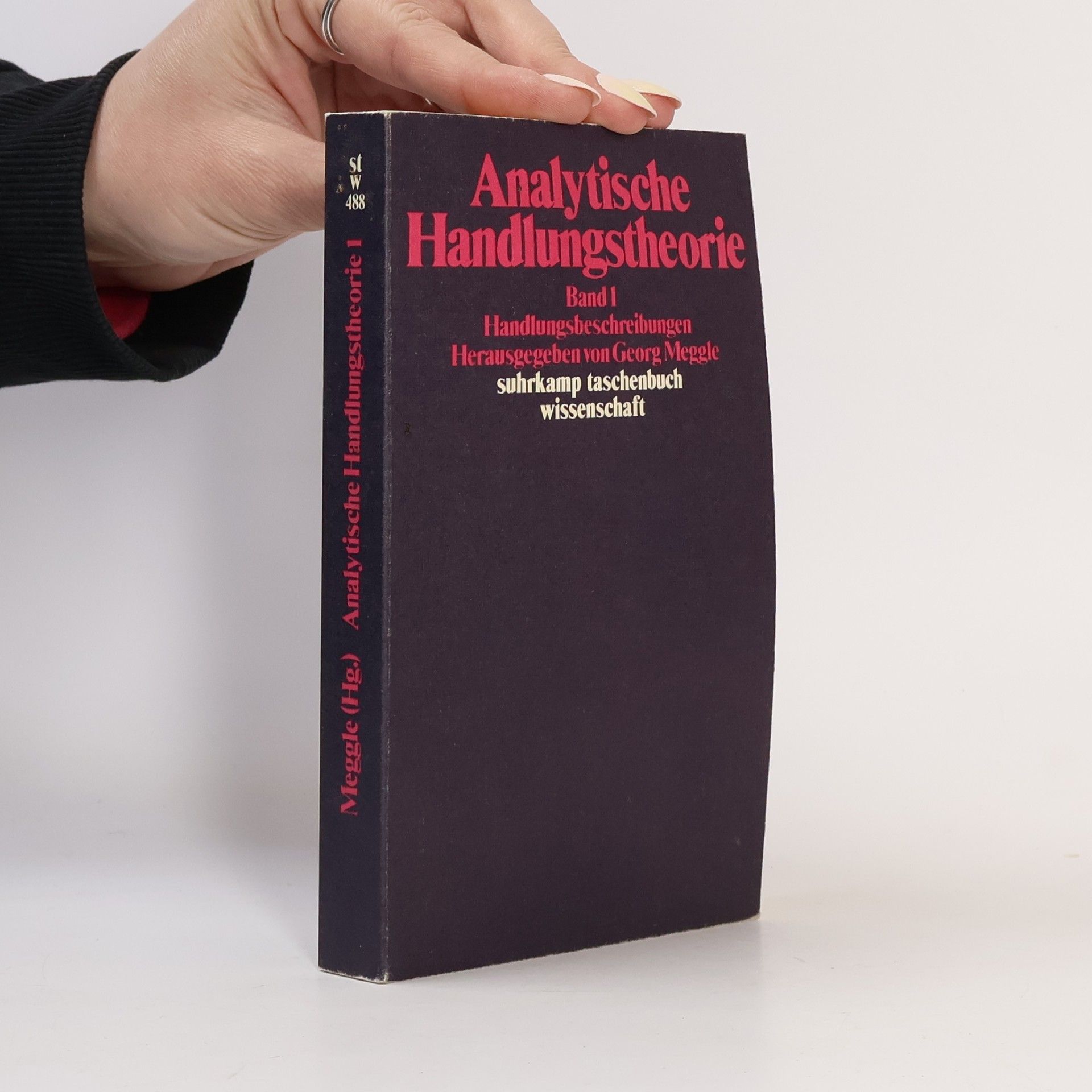 Georg Meggle Analytische Handlungstheorie I