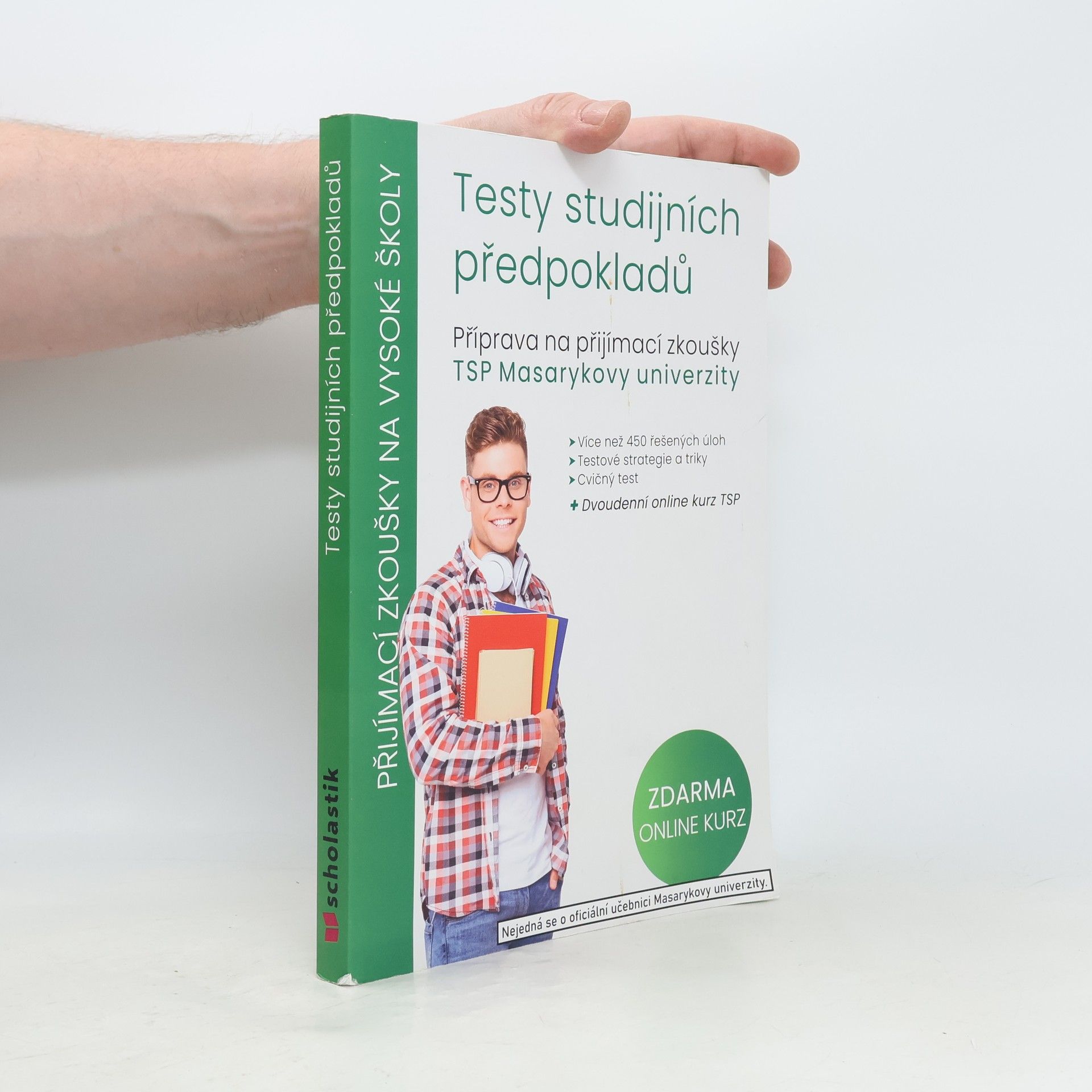 Kolektív autorov Testy studijních předpokladů : příprava na přijímací zkoušky TSP Masarykovy univerzity