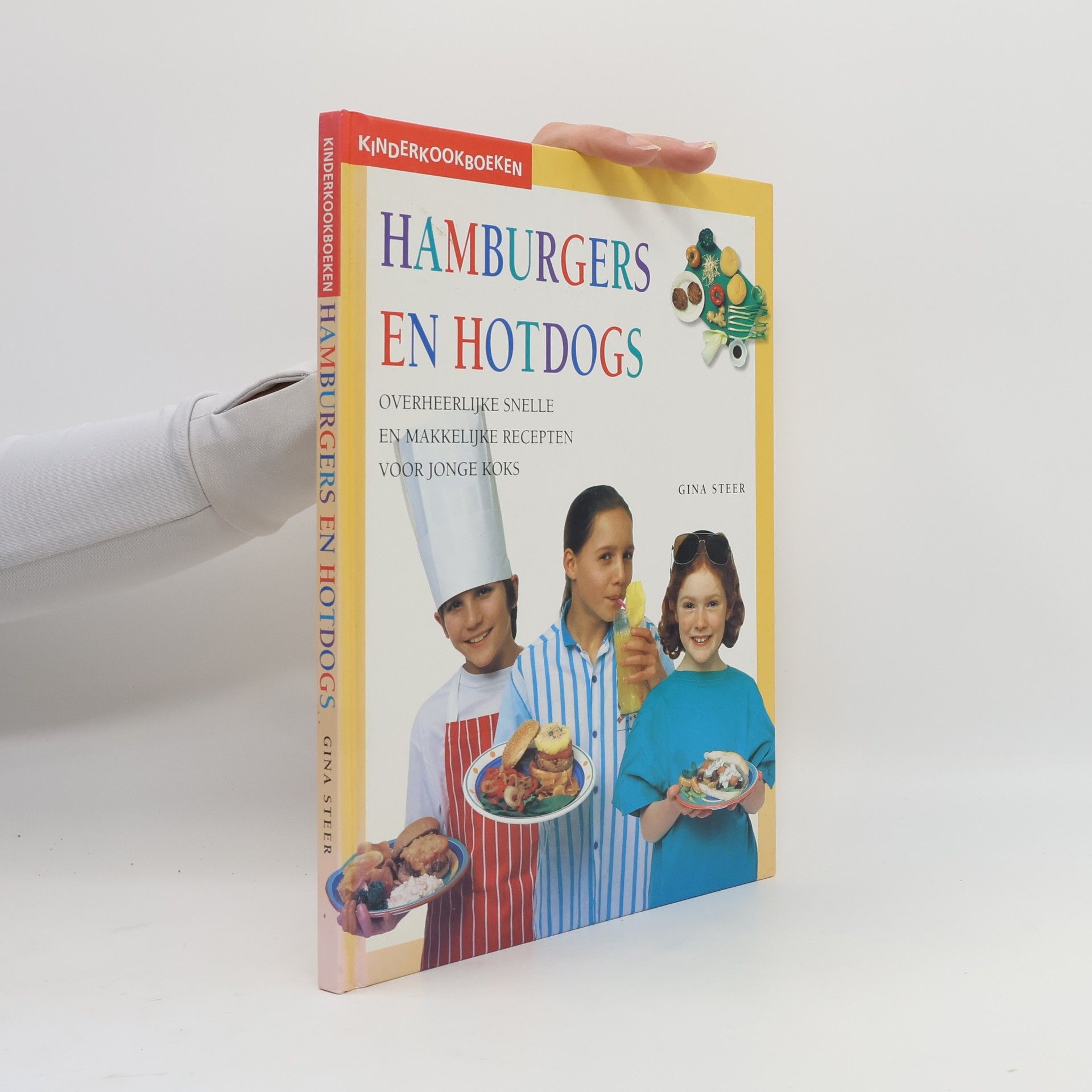 Gina Steer Kinderkookboeken: Hamburgers en hotdogs