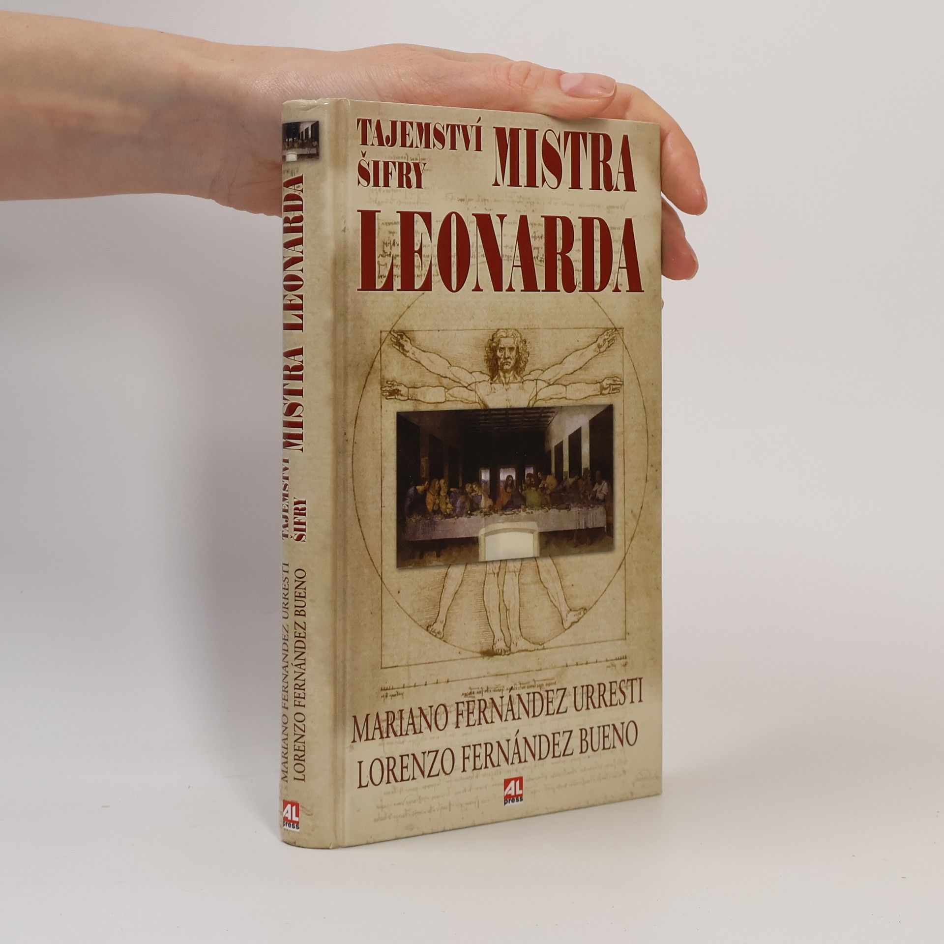 Lorenzo Fernández Bueno Tajemství šifry mistra Leonarda