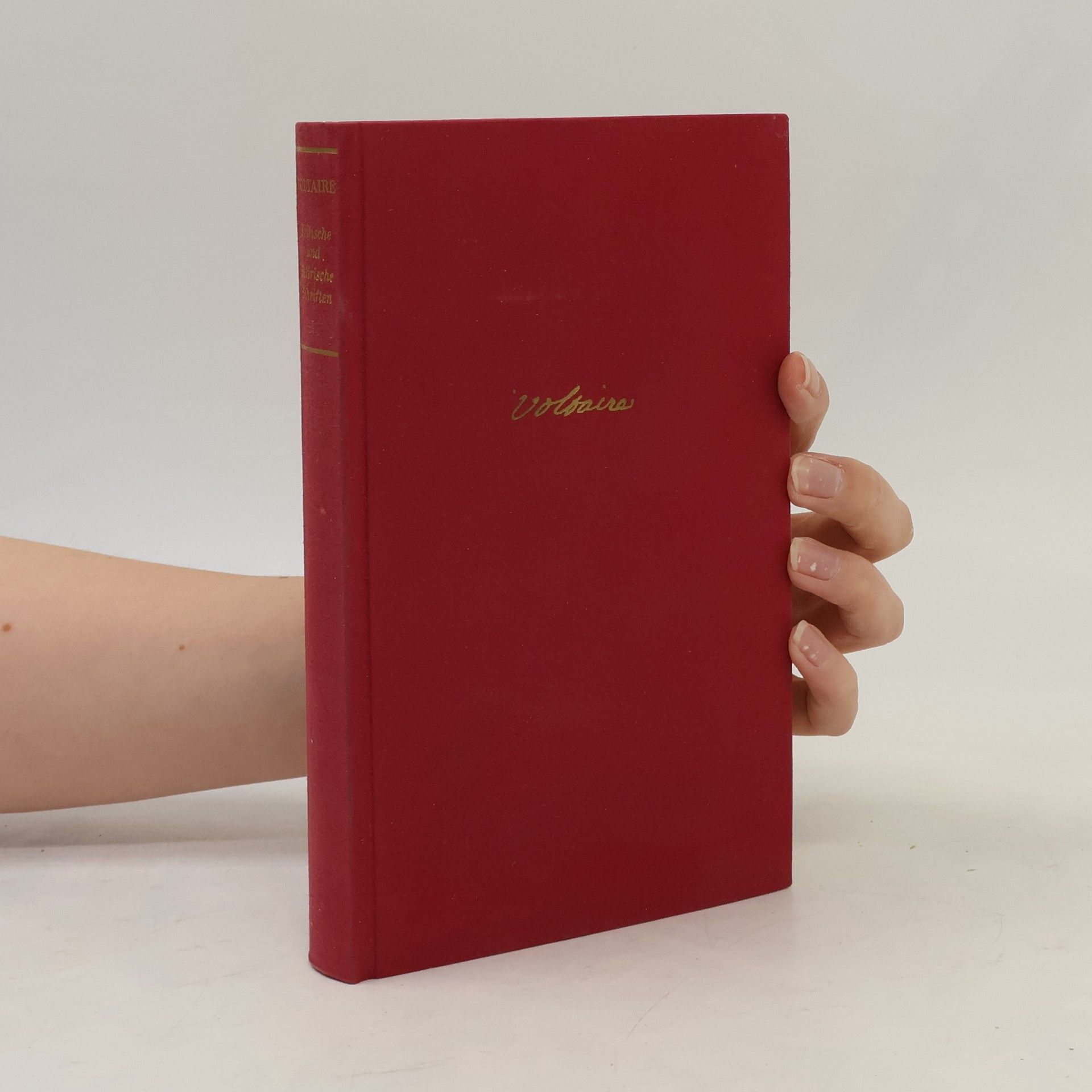 Voltaire Kritische und satirische Schriften - Dünndruckausgabe