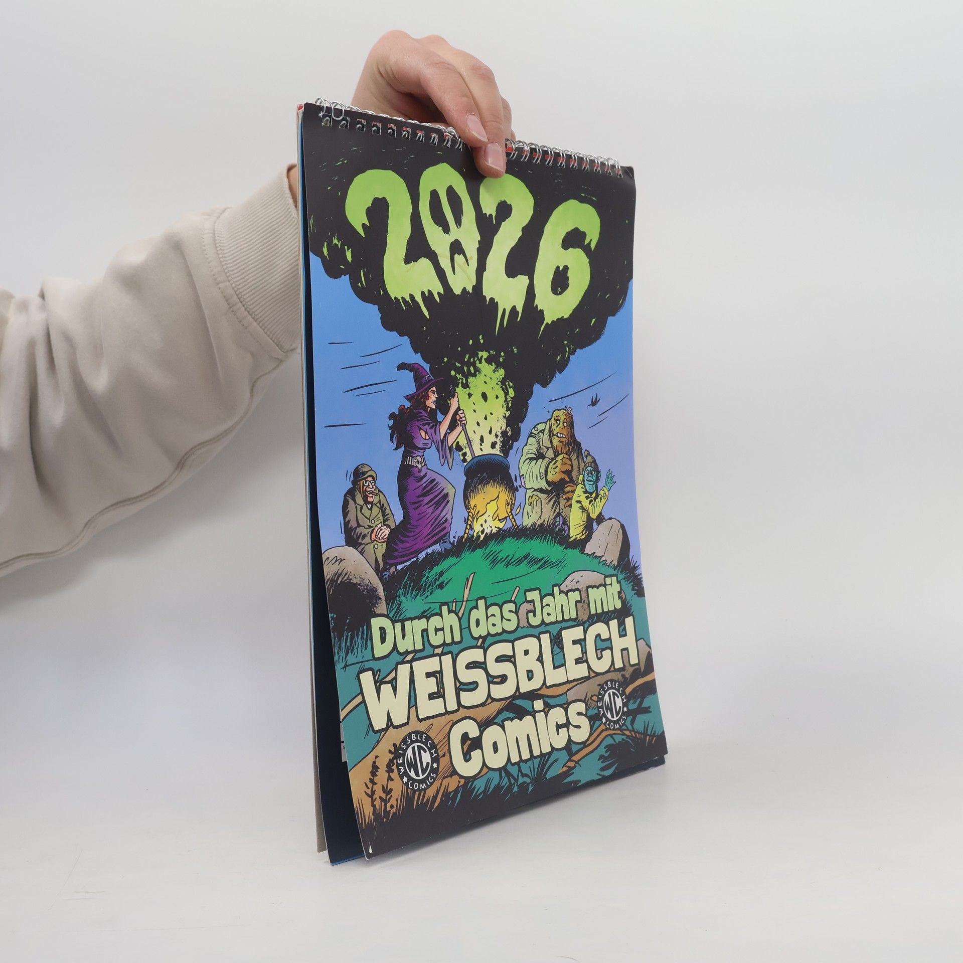 Autorenkollektiv Durch das Jahr mit Weissblech Comics 2026