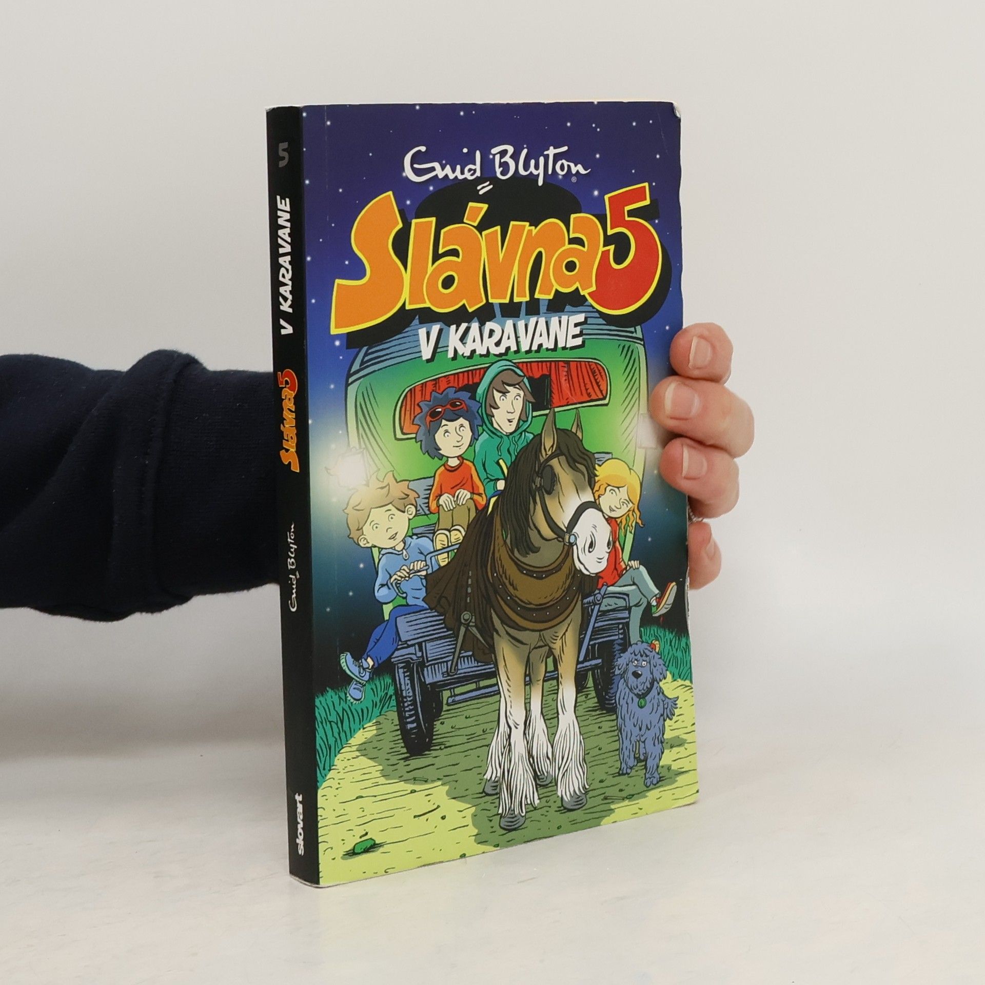 Enid Blyton Slávna 5 v karavane