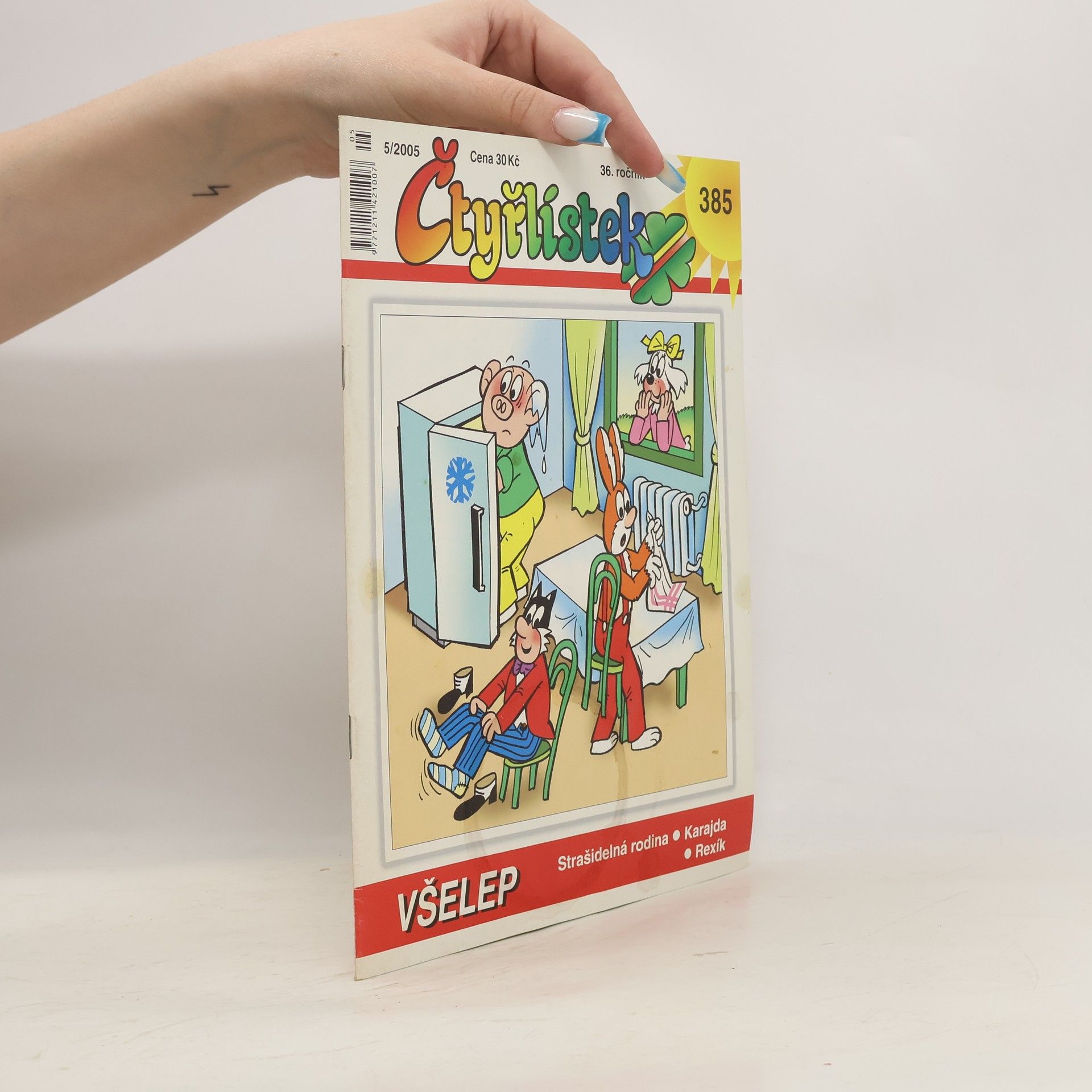 Various authors Čtyřlístek 5/2005 385. Všelep