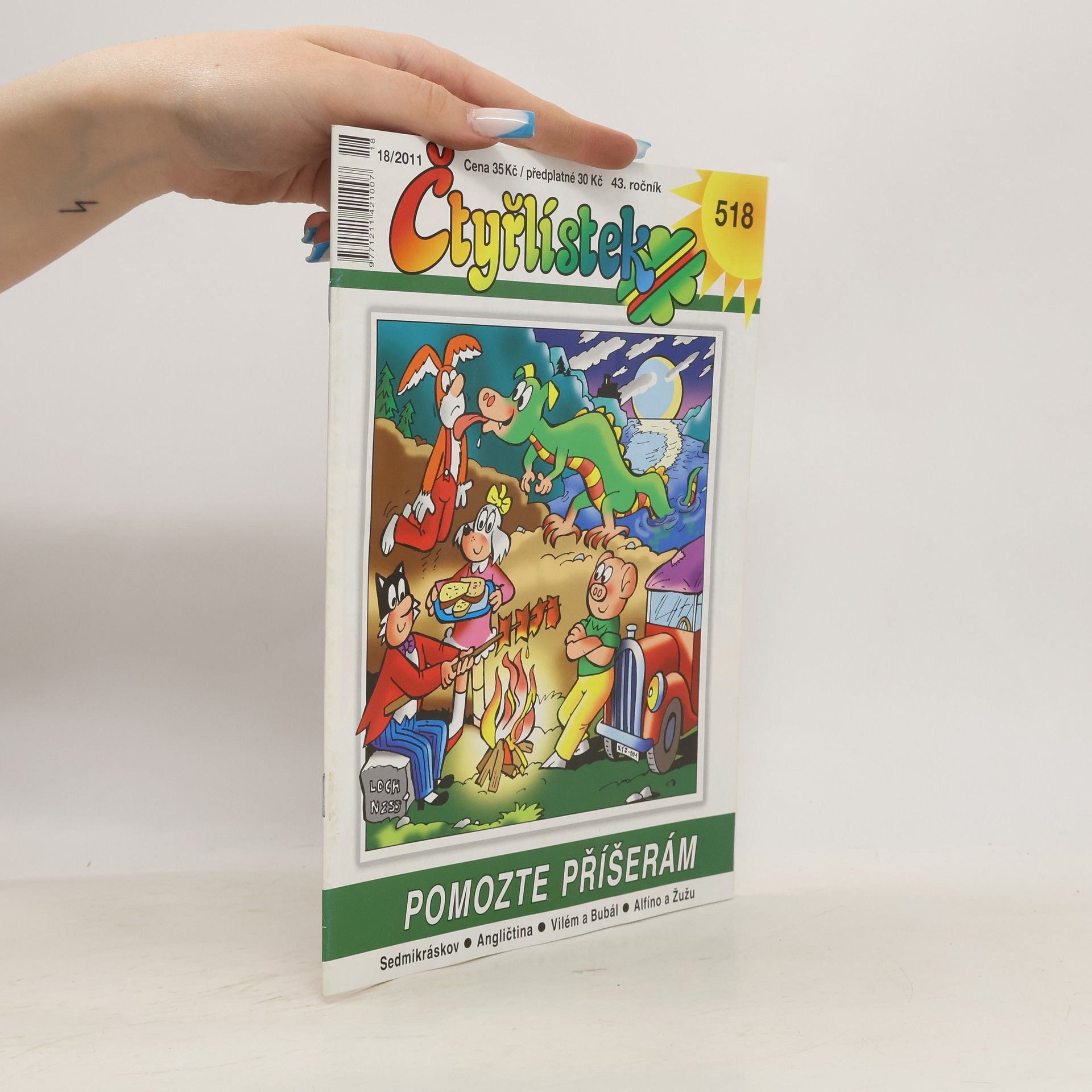 Jaroslav Němeček Čtyřlístek 18/2011 č. 518