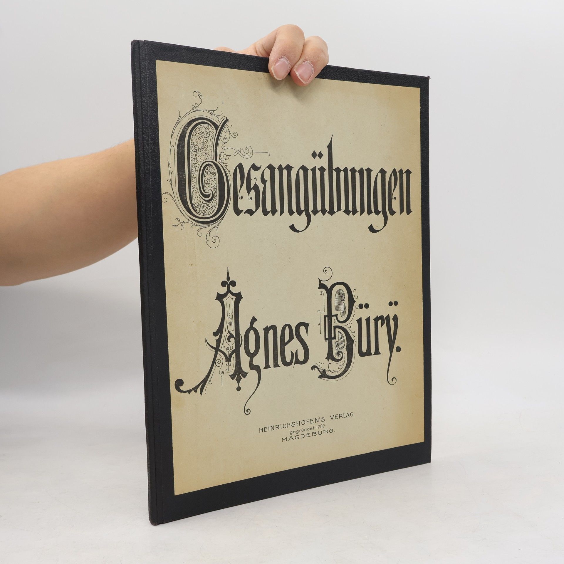 Agnes Bürÿ Gesangübungen