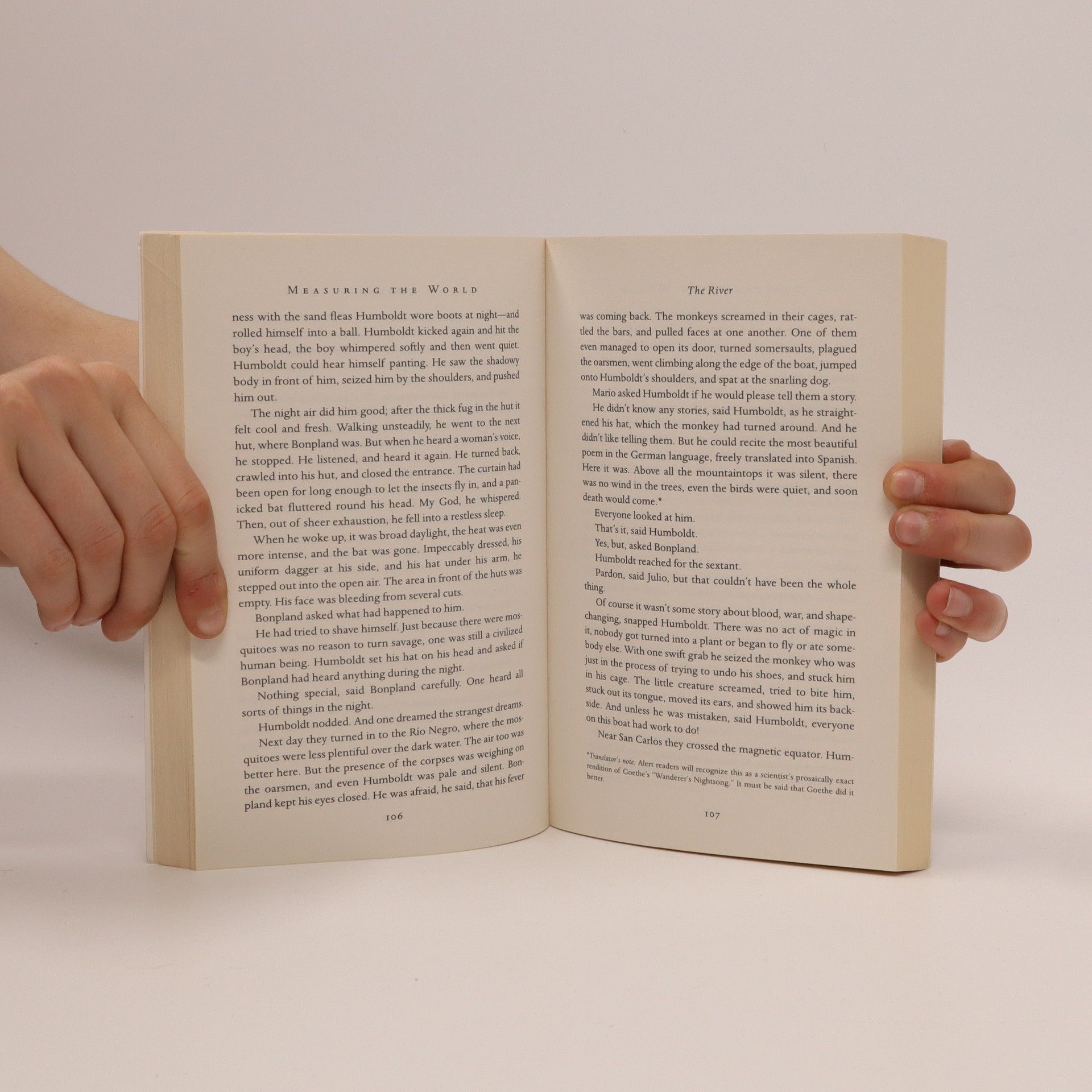 Daniel Kehlmann Measuring the world