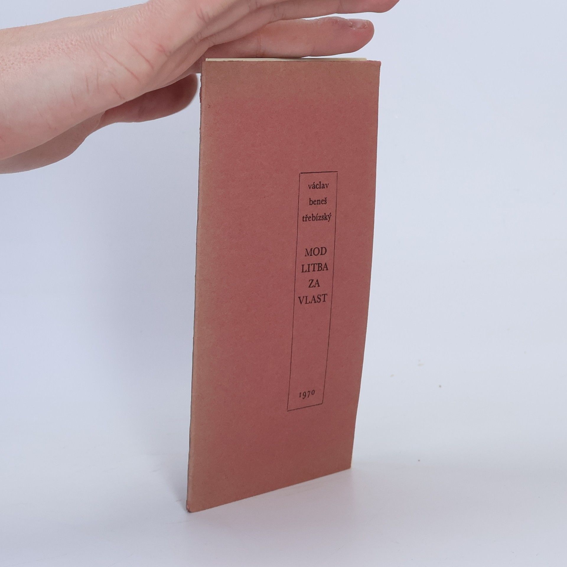 Václav Beneš Třebízský Modlitba za vlast