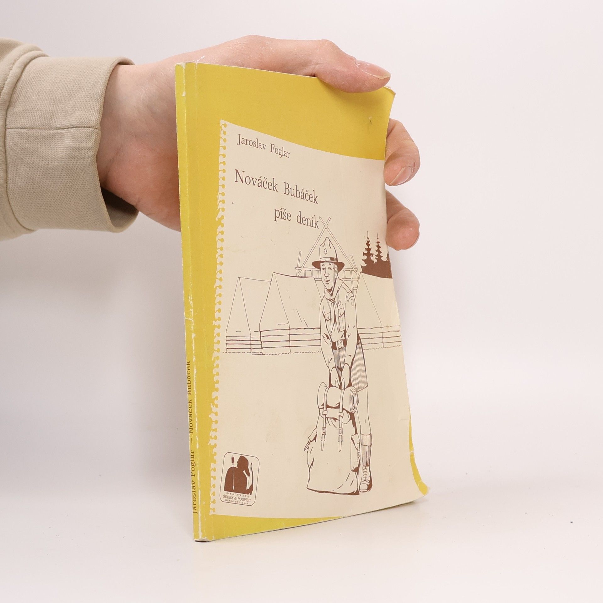Jaroslav Foglar Nováček Bubáček píše deník