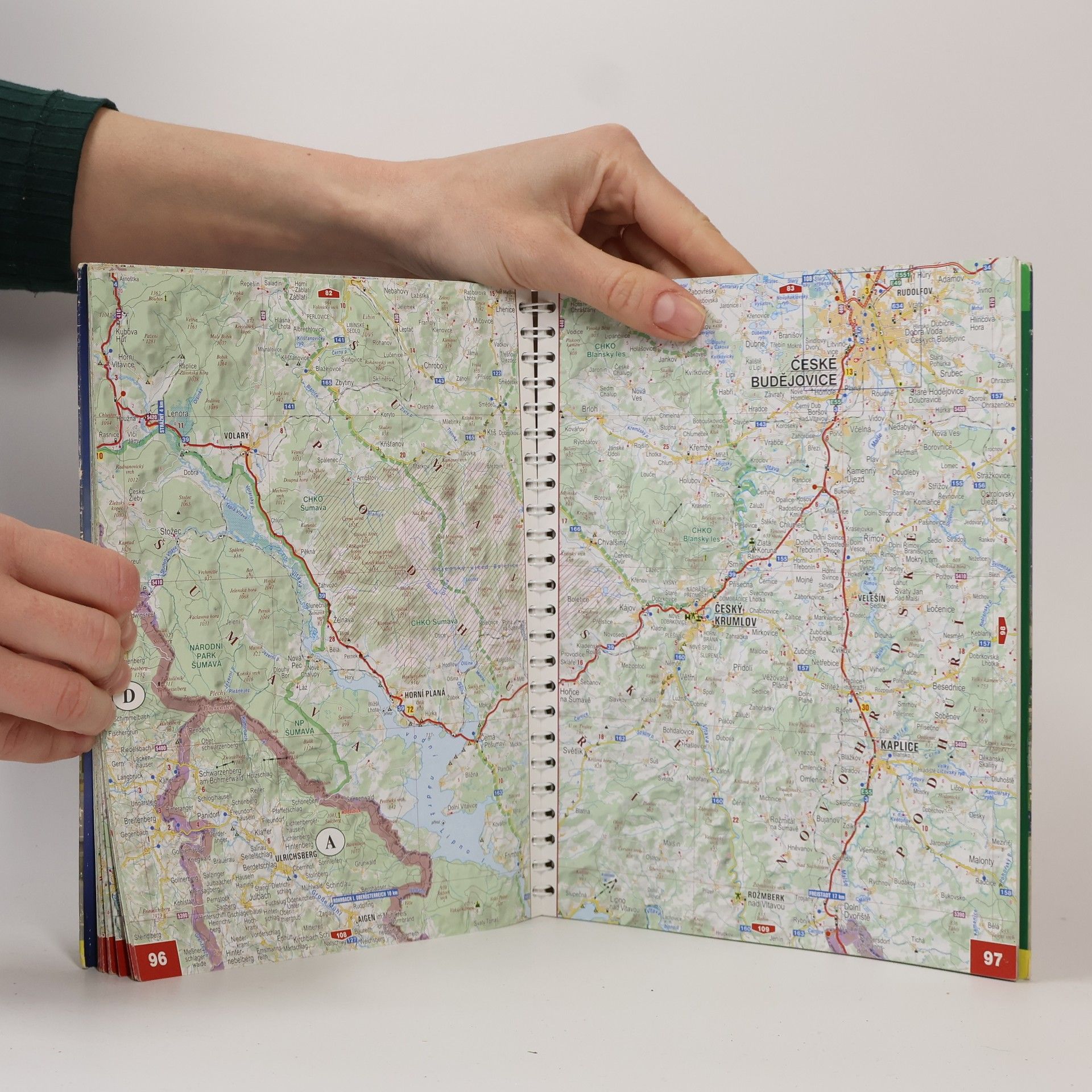 Kolektiv autorů Autoatlas. Skládací cykloturistická mapa.