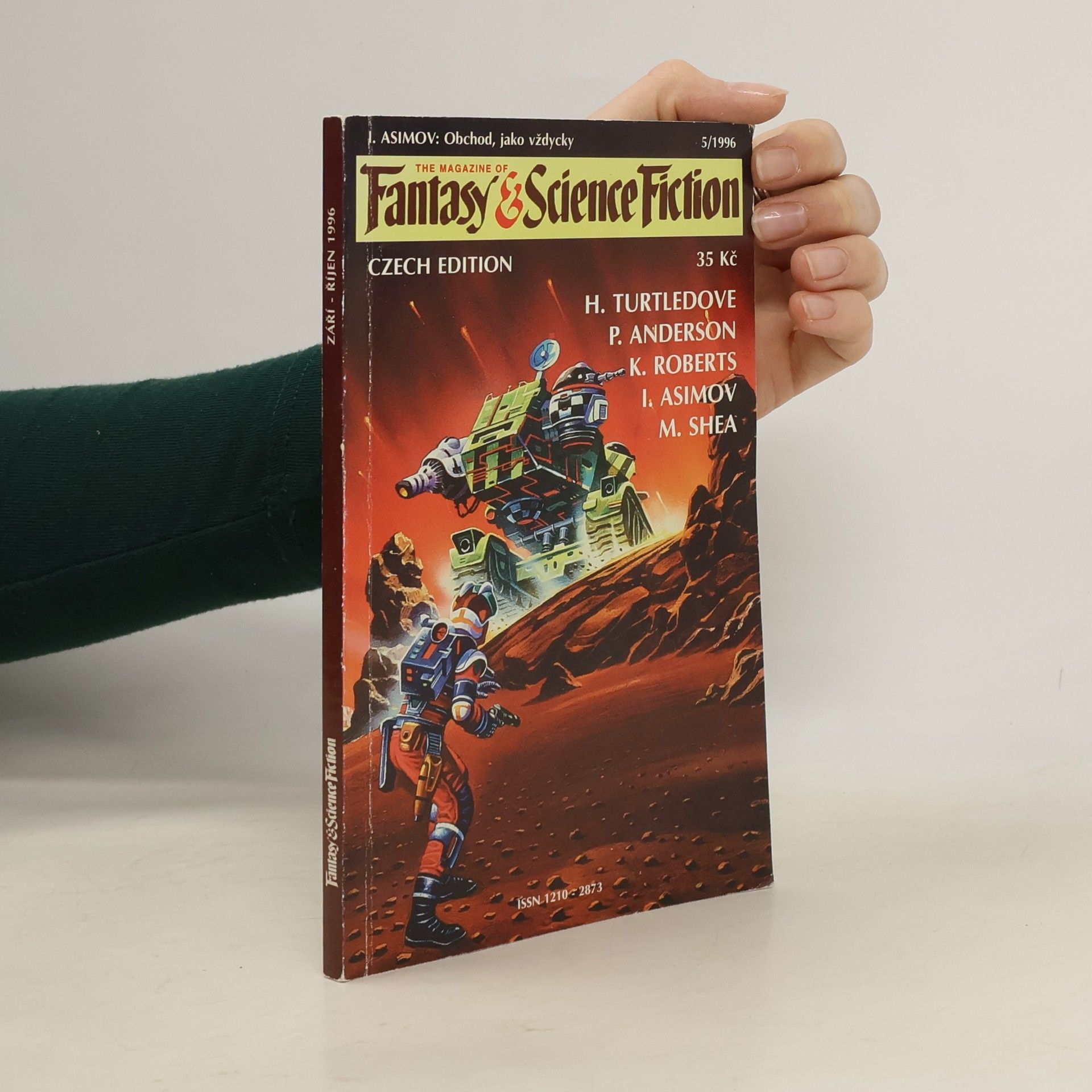 Isaac Asimov The Magazine of Fantasy & Science Fiction 4/97. Červenec - srpen