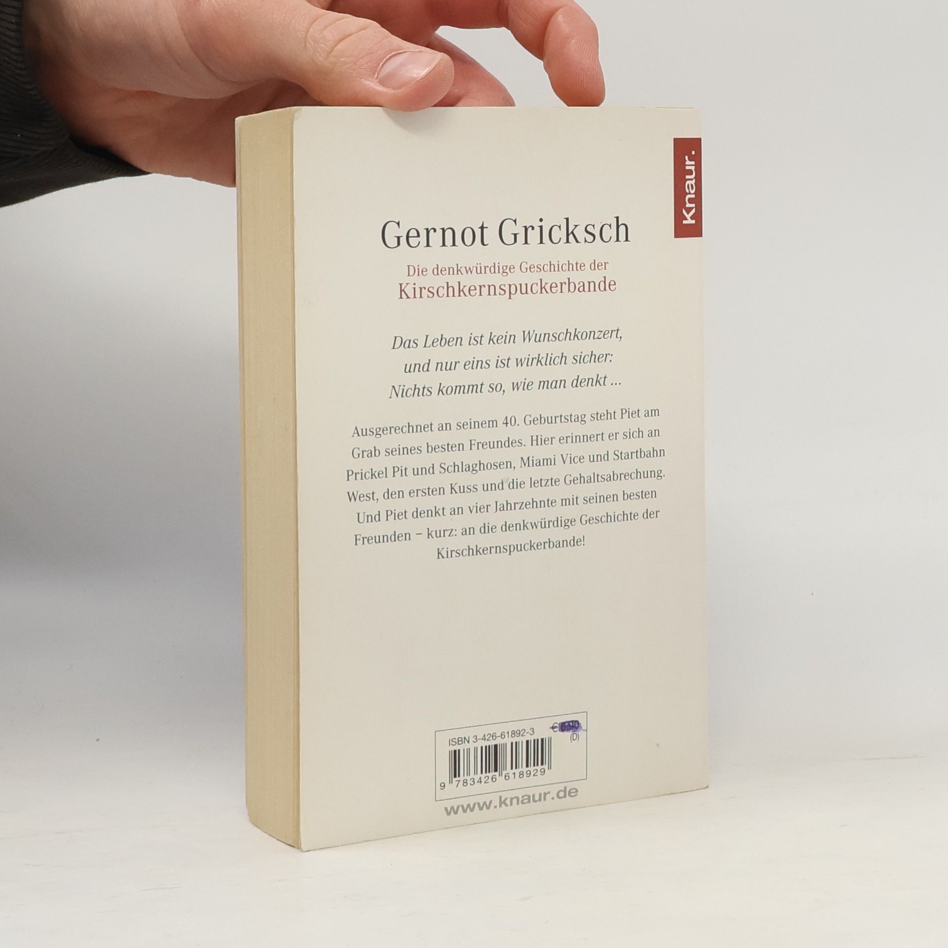 Gernot Gricksch Die denkwürdige Geschichte der Kirschkernspuckerbande