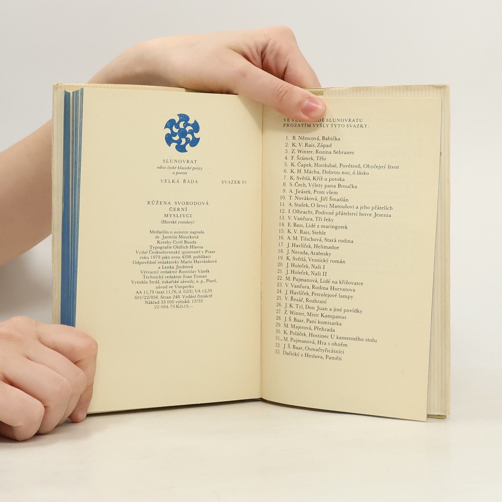 Růžena Svobodová Černí myslivci