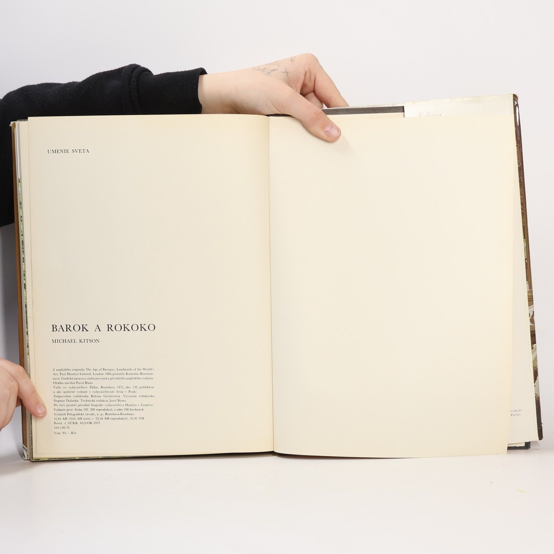 Michael Kitson Barok a rokoko
