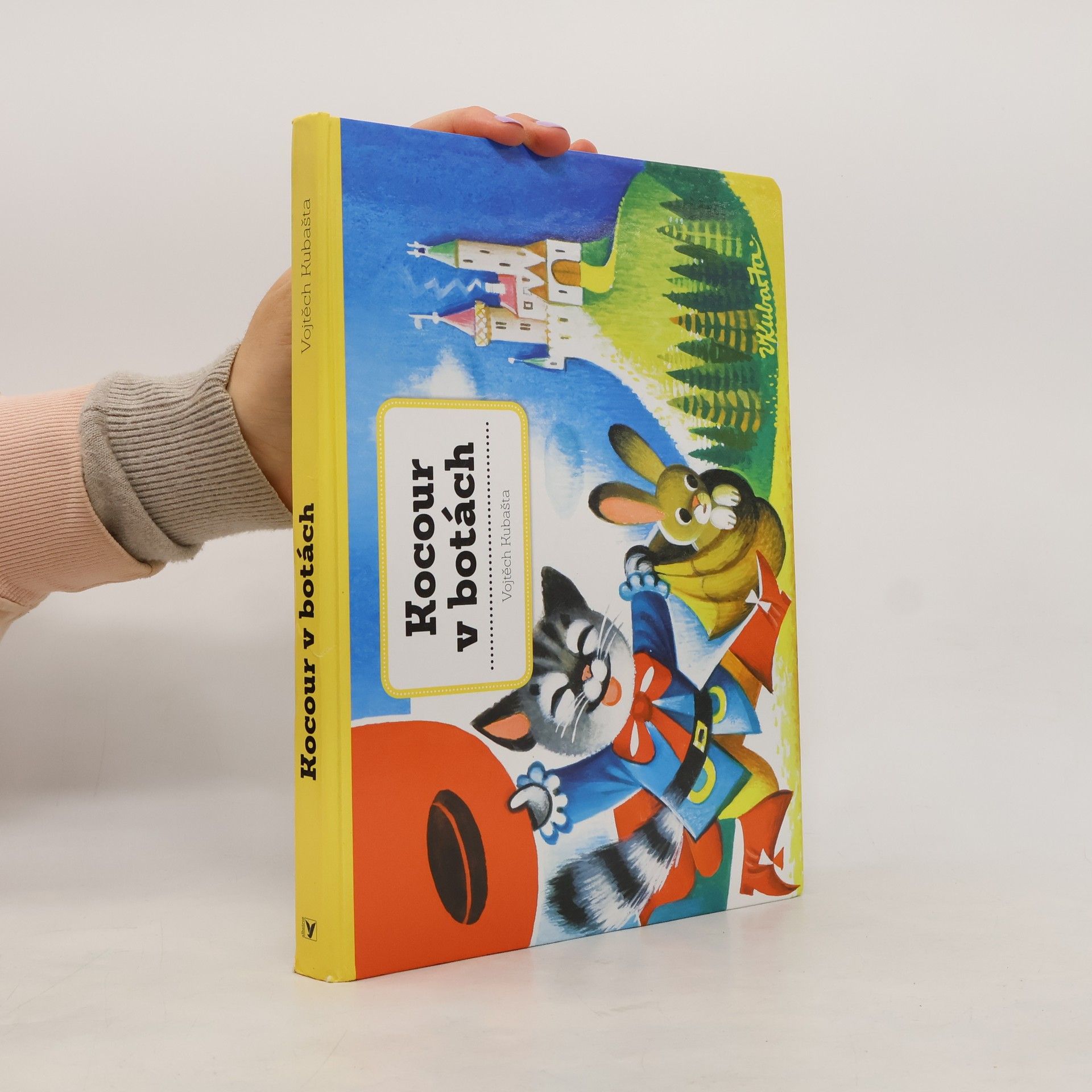 Vojtěch Kubašta Kocour v botách (pop-up leporelo)