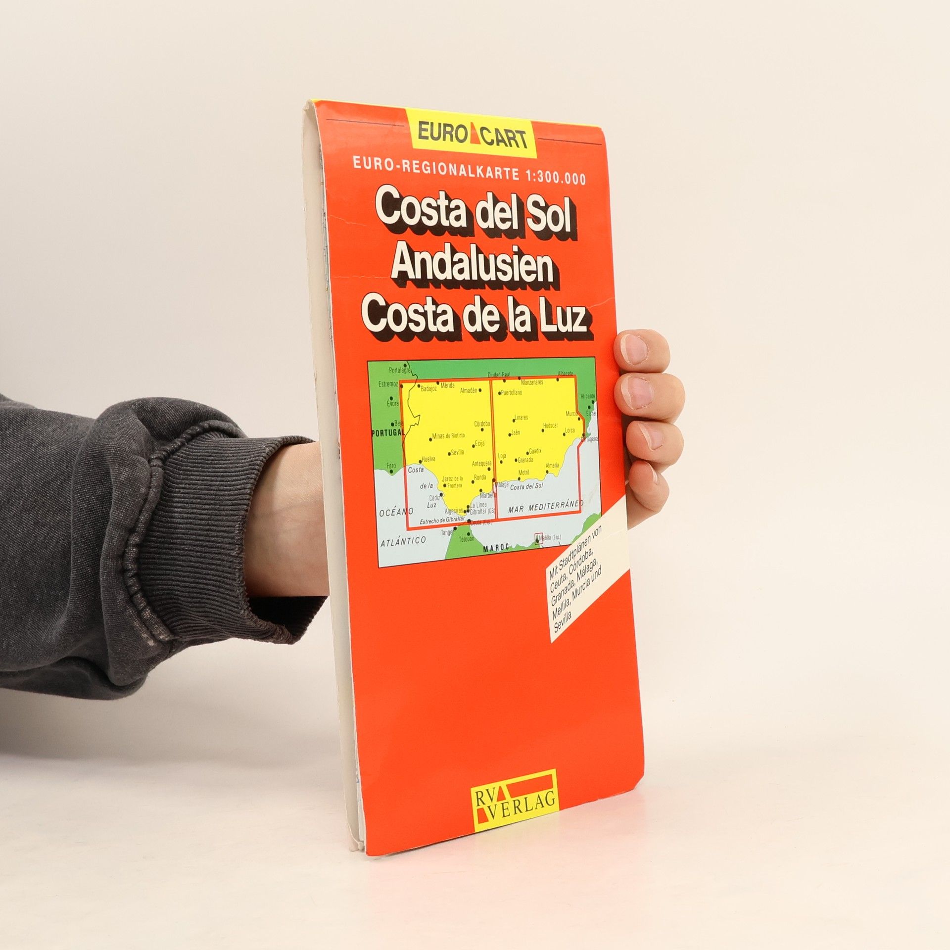 Various authors Euro-Regionalkarte 1:300 000 Costa del Sol - Andalusien - Costa de la Luz